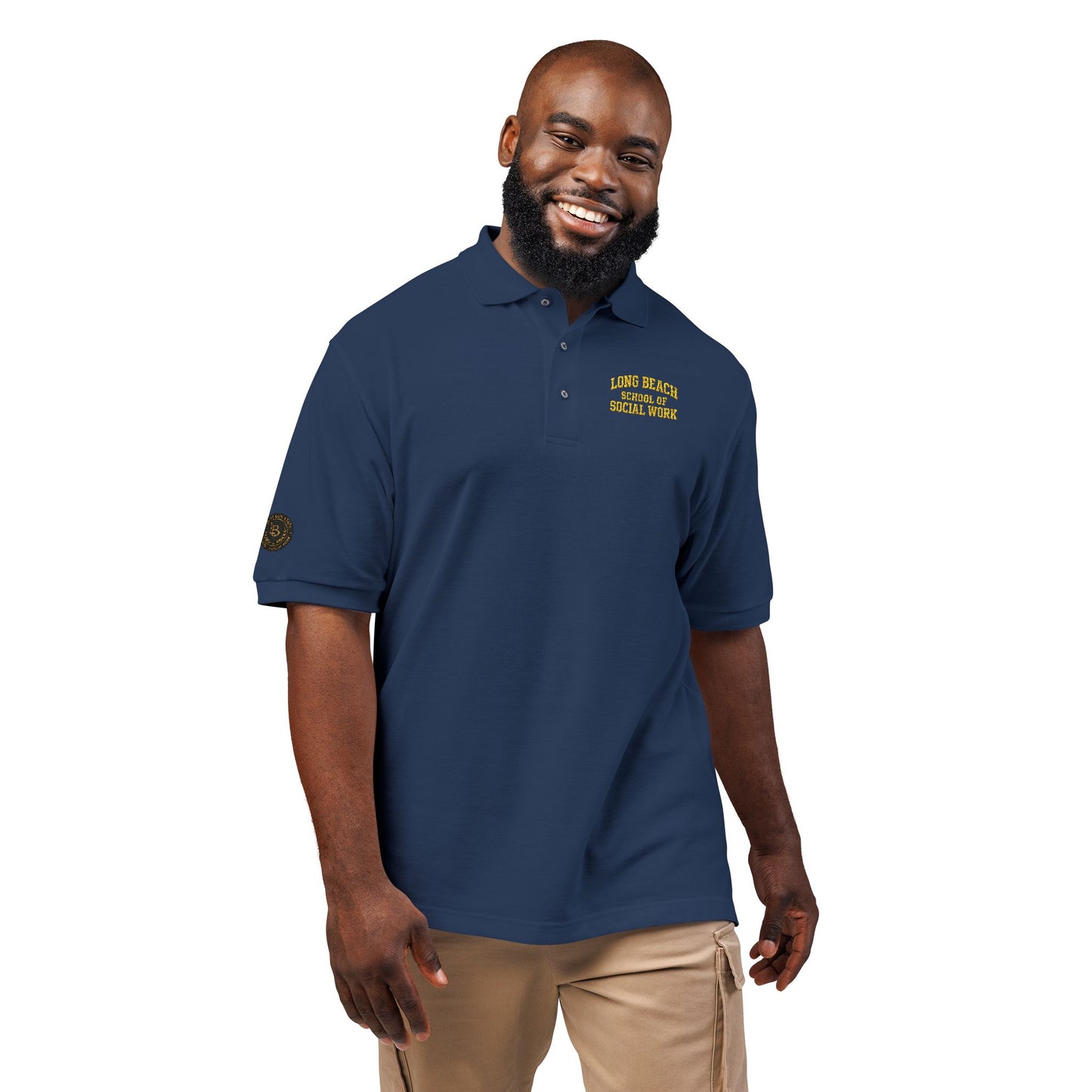 Cal State Long Beach- School of Social Work - Unisex Polo Shirt (Embroidery)