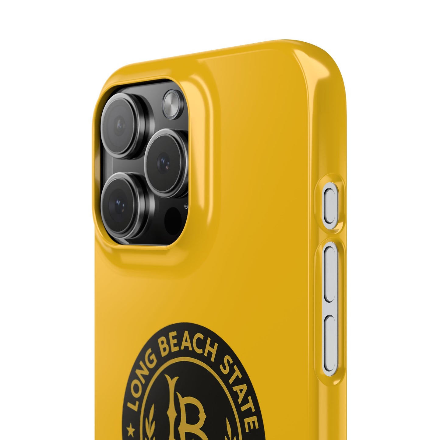 Long Beach State University - Slim I-Phone Case - School of Social Work (Yellow)