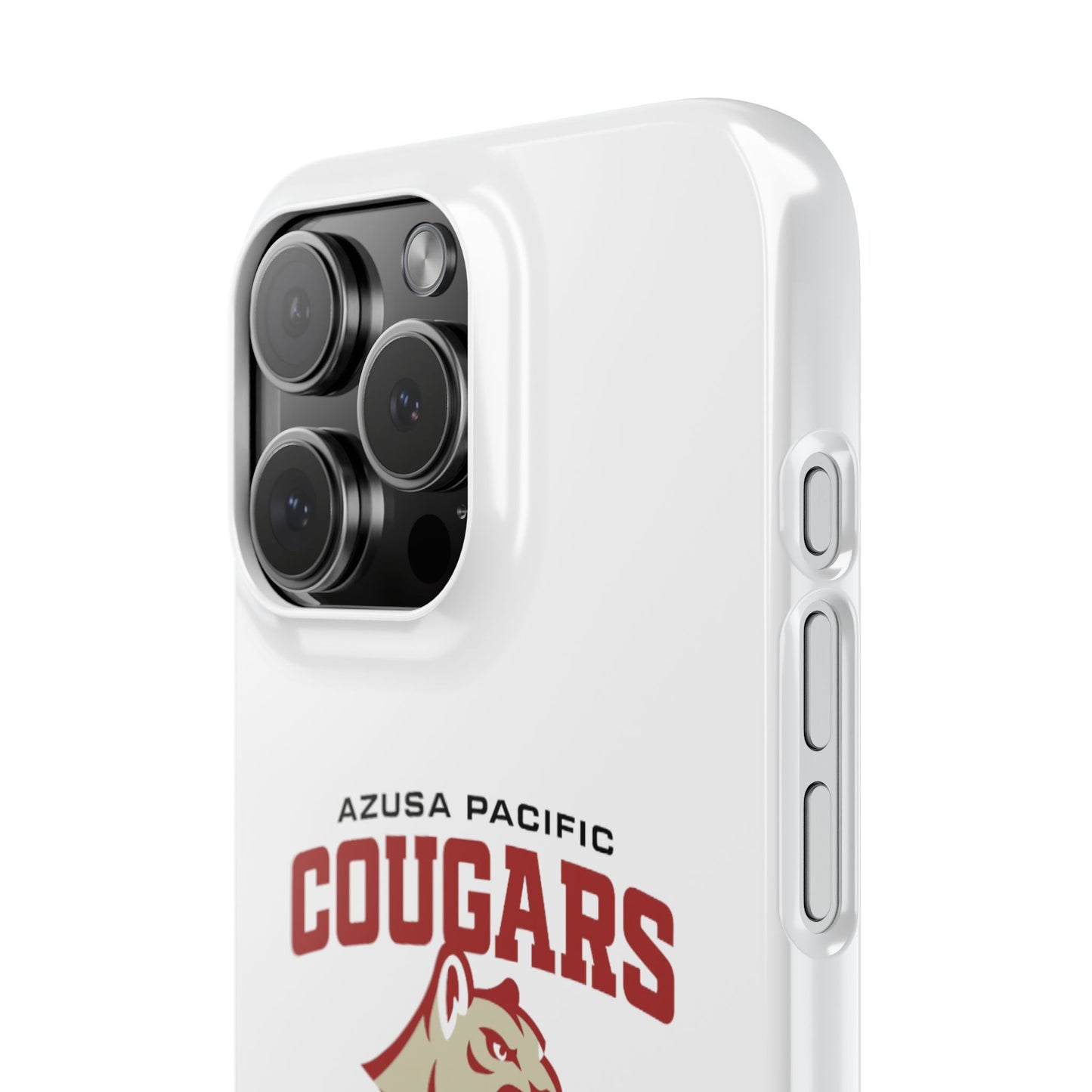 Azuza Pacific University - Slim I-Phone Case - School of Social Work (White)