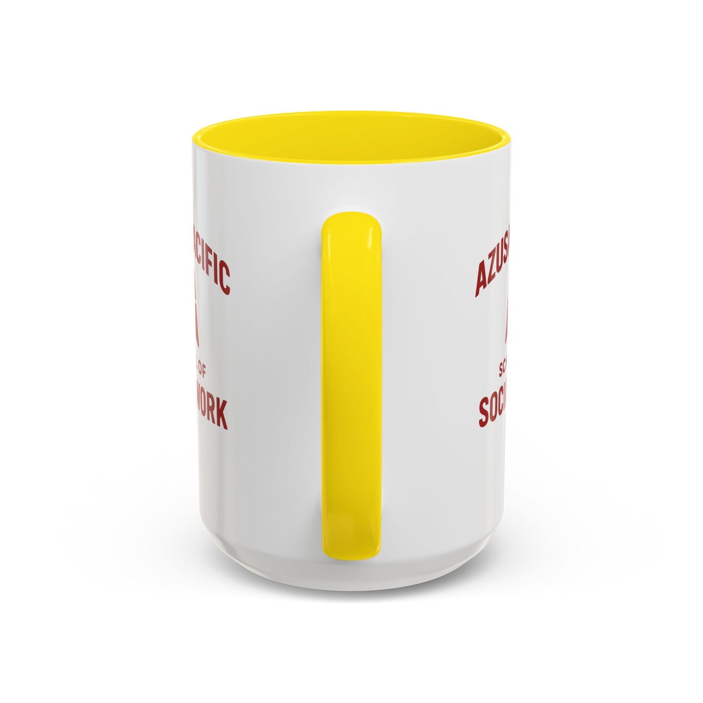Azusa Pacific University - School of Social Work -Accent Mug - 15oz