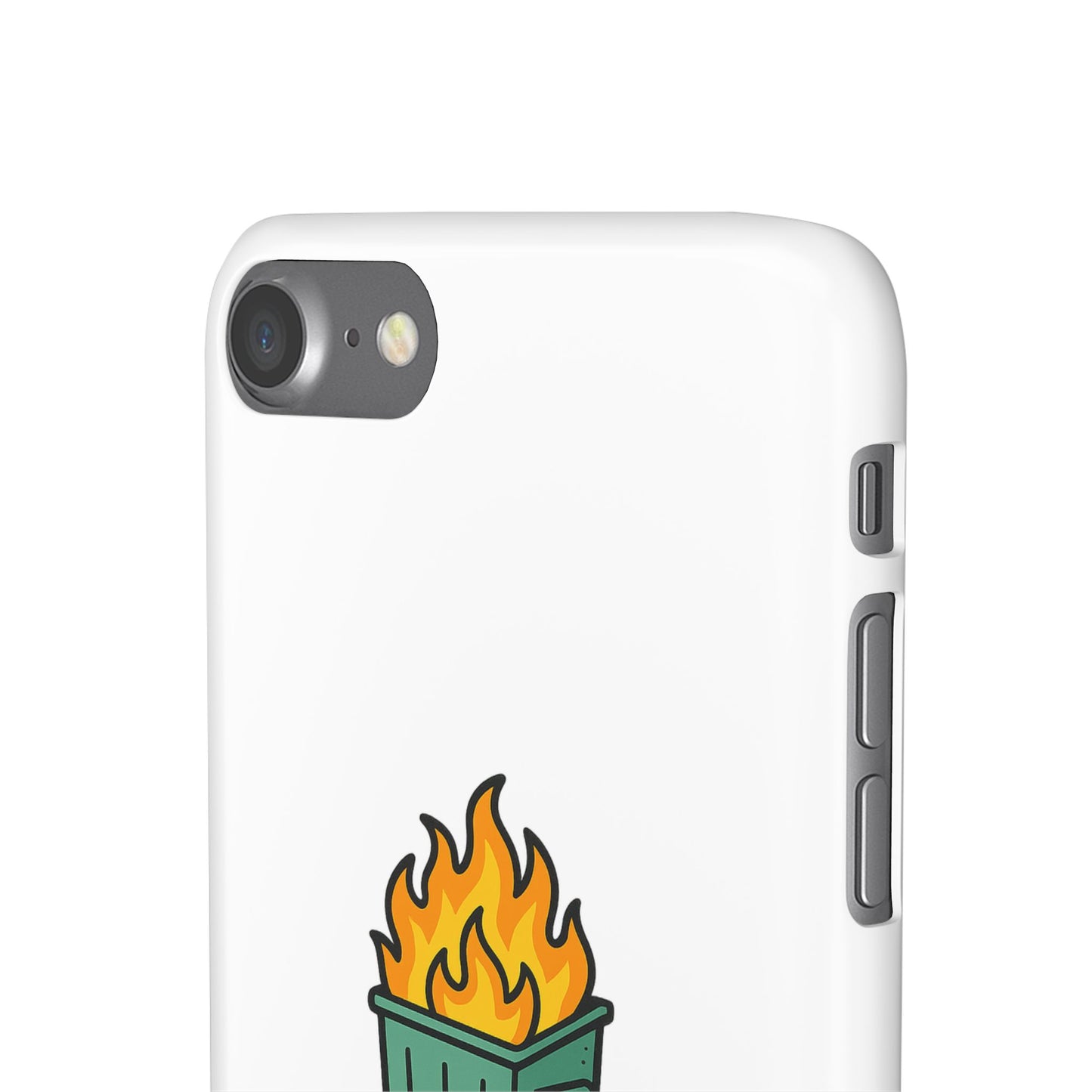 Phone Case — "I'm Fine, It's Fine" Dumpster Fire Design