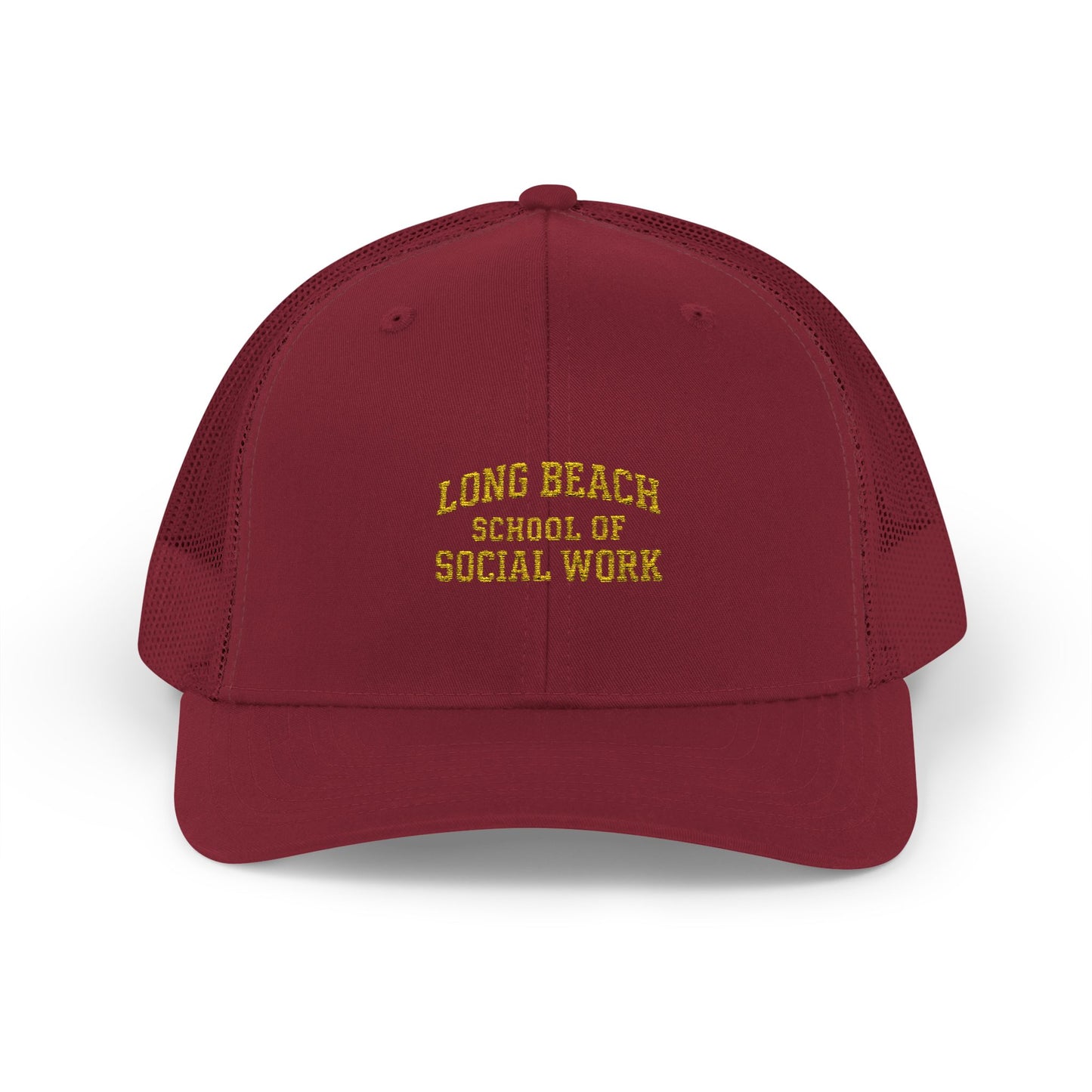 Cal State Long Beach- School of Social Work Snapback Trucker Cap - College Spirit Hat