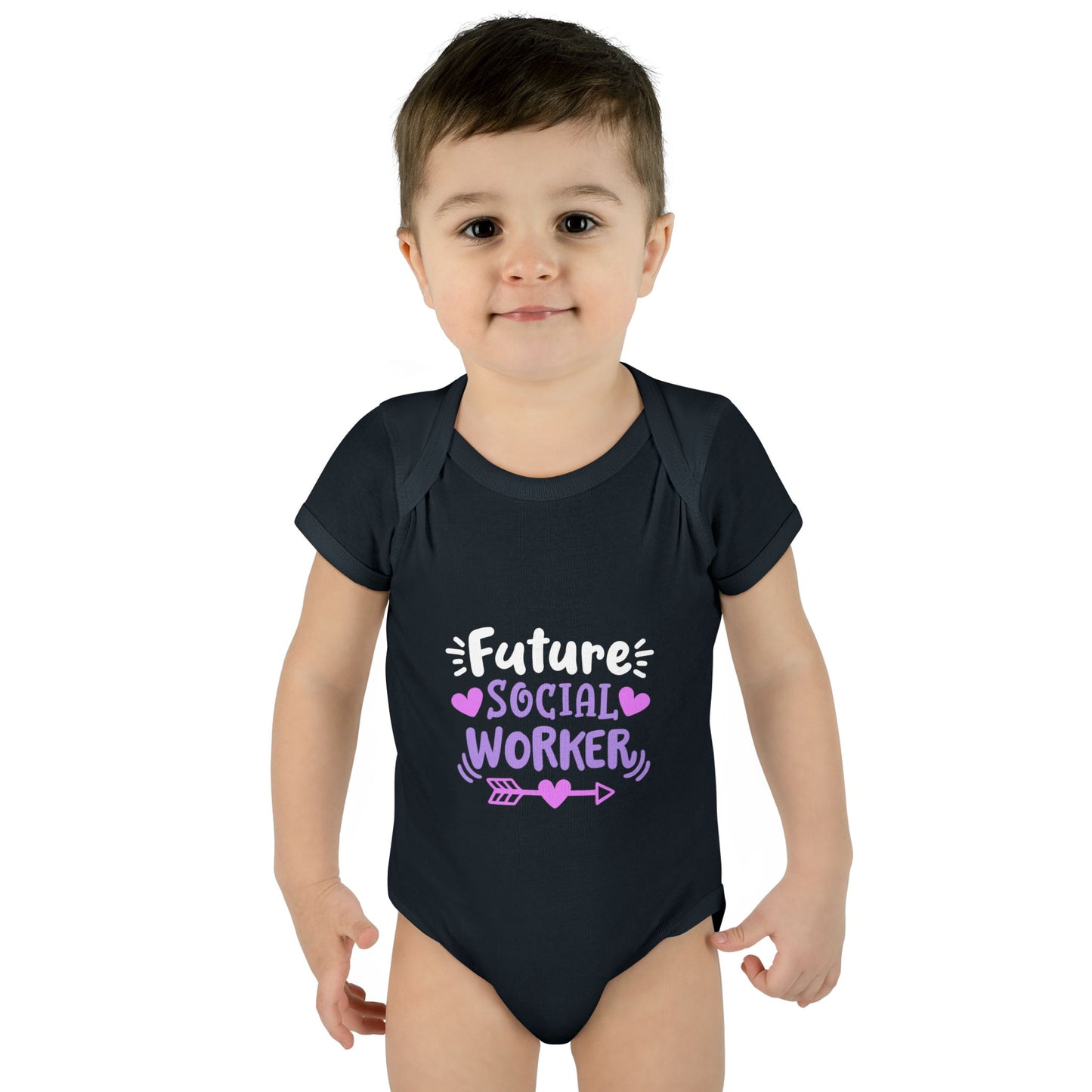 Infant Bodysuit — "Future Social Worker" Cute Baby Onesie
