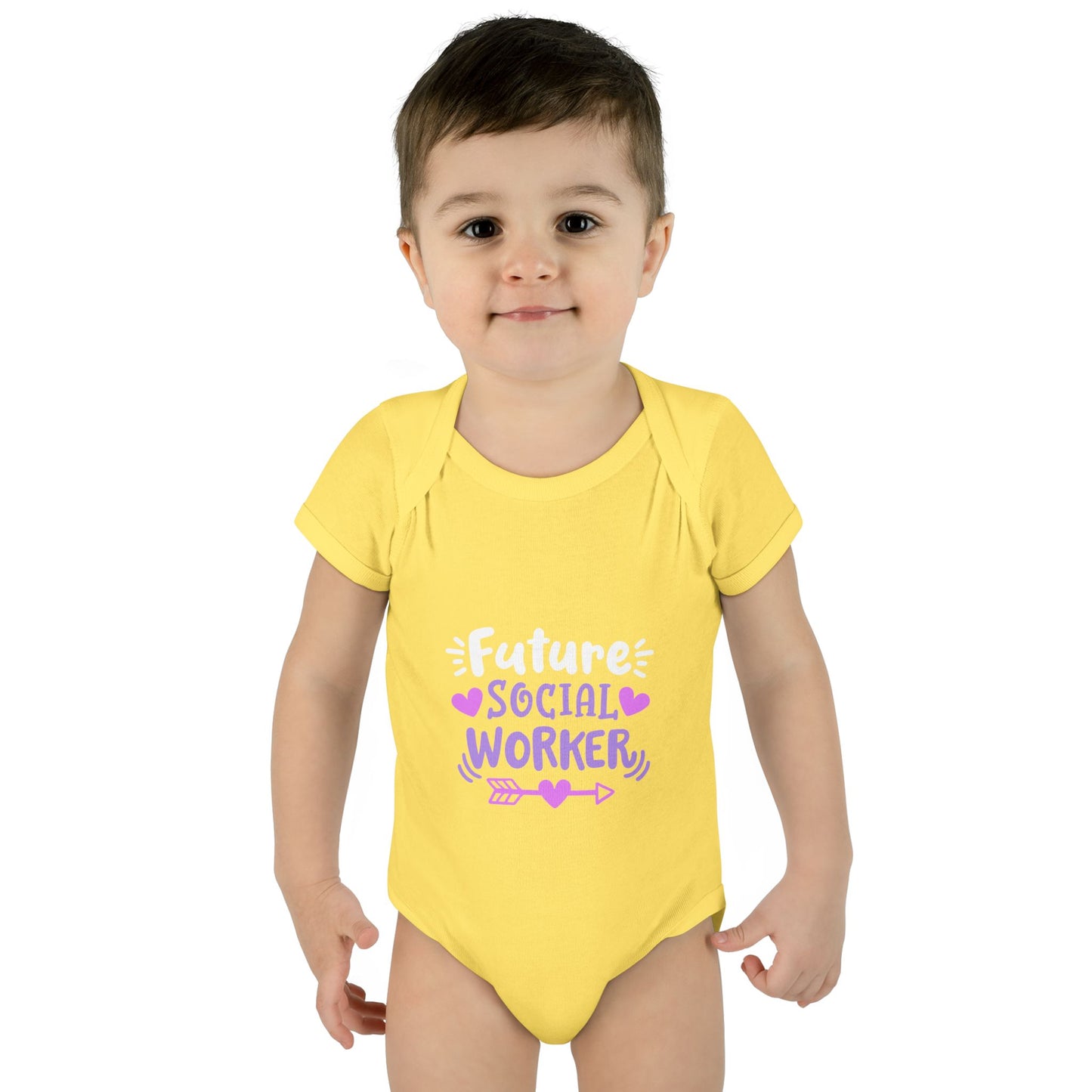 Infant Bodysuit — "Future Social Worker" Cute Baby Onesie