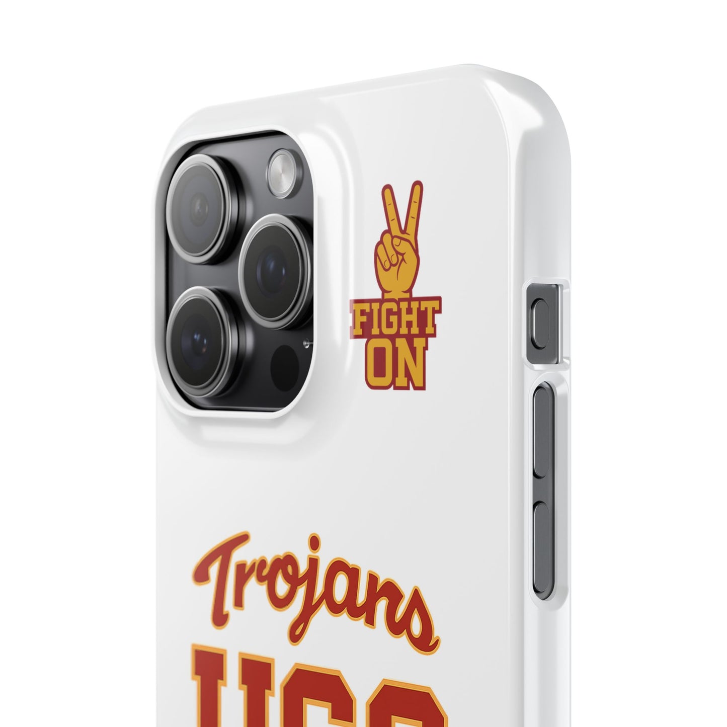 USC Trojans Slim I-Phone Case - School of Social Work (White)