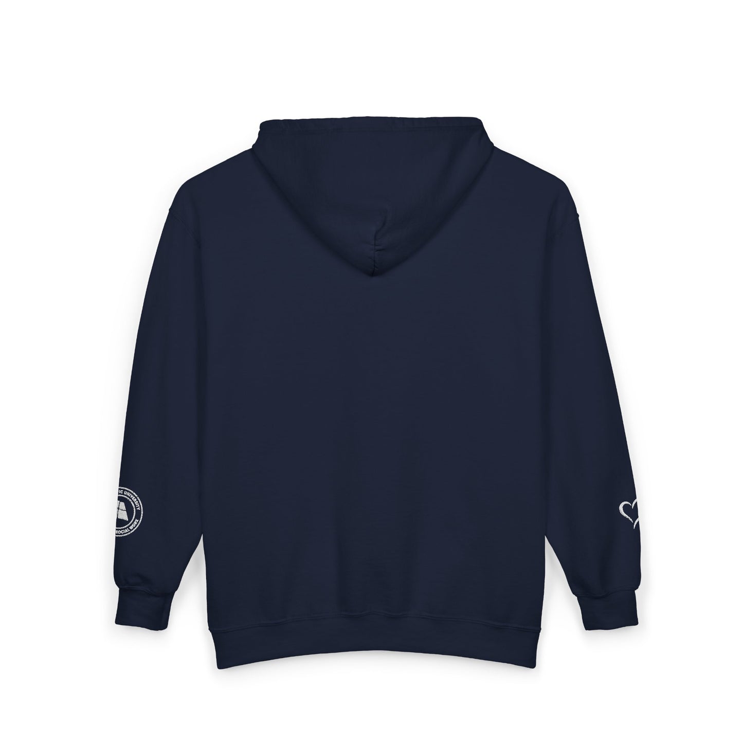 Azusa Pacific University- School of Social Work -Unisex Heavy Blend™ Full Zip Hooded Sweatshirt - Ultimate Comfort for Fans