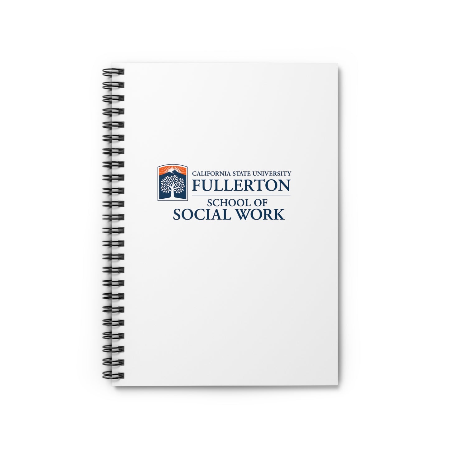 Fullerton School of Social Work Spiral Notebook - Perfect for Students & Professionals