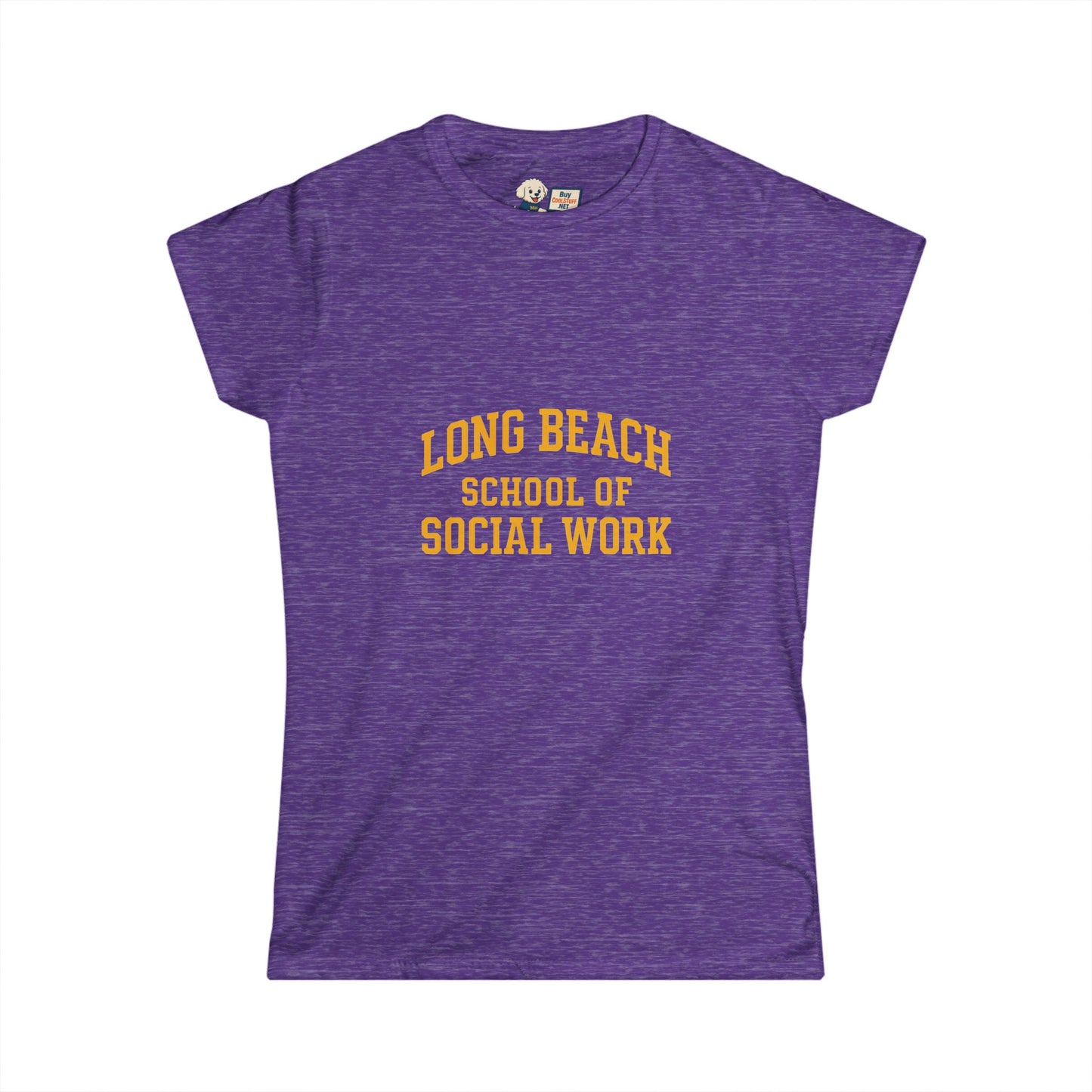 California State Long Beach School of Social Work -Women's Softstyle Tee