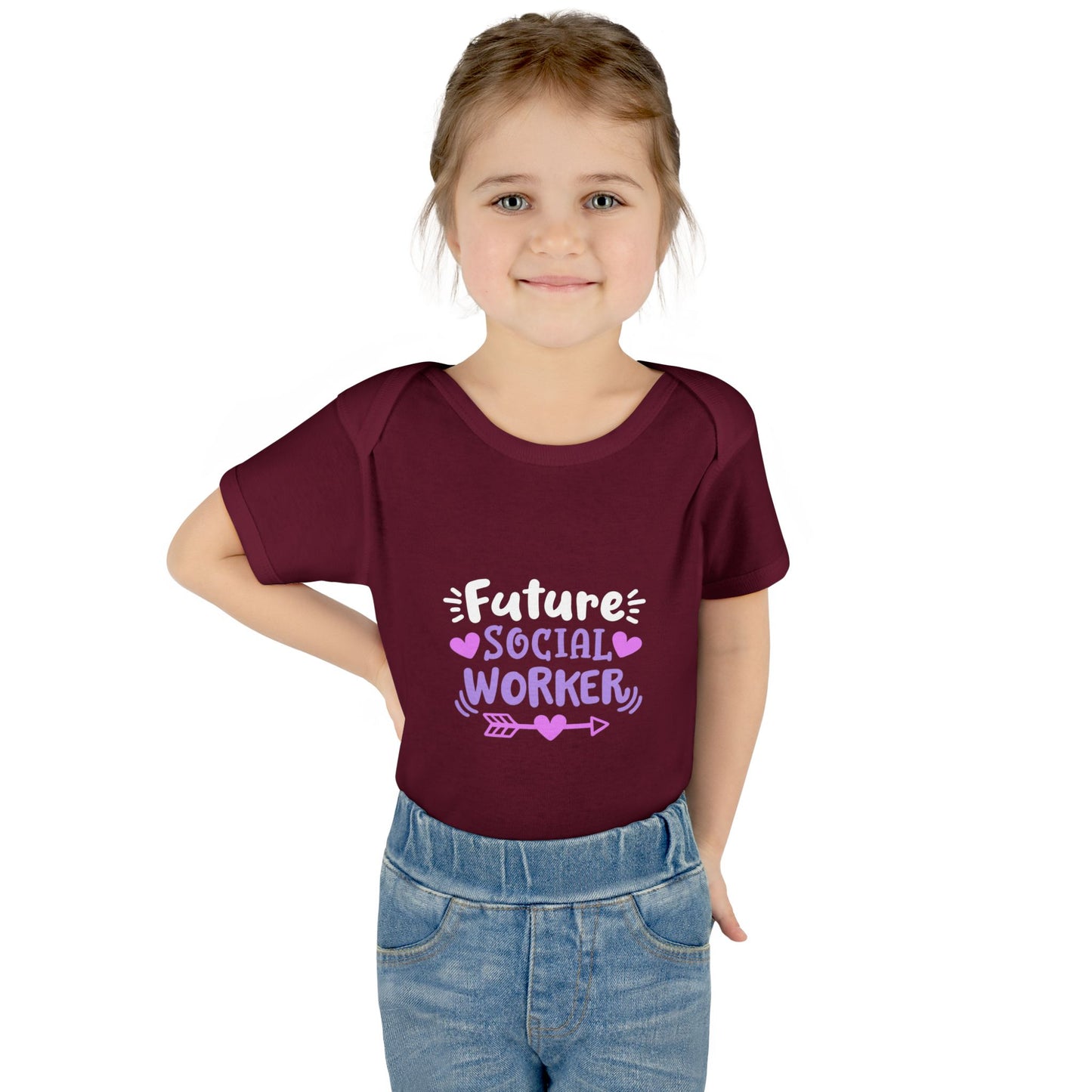 Infant Bodysuit — "Future Social Worker" Cute Baby Onesie