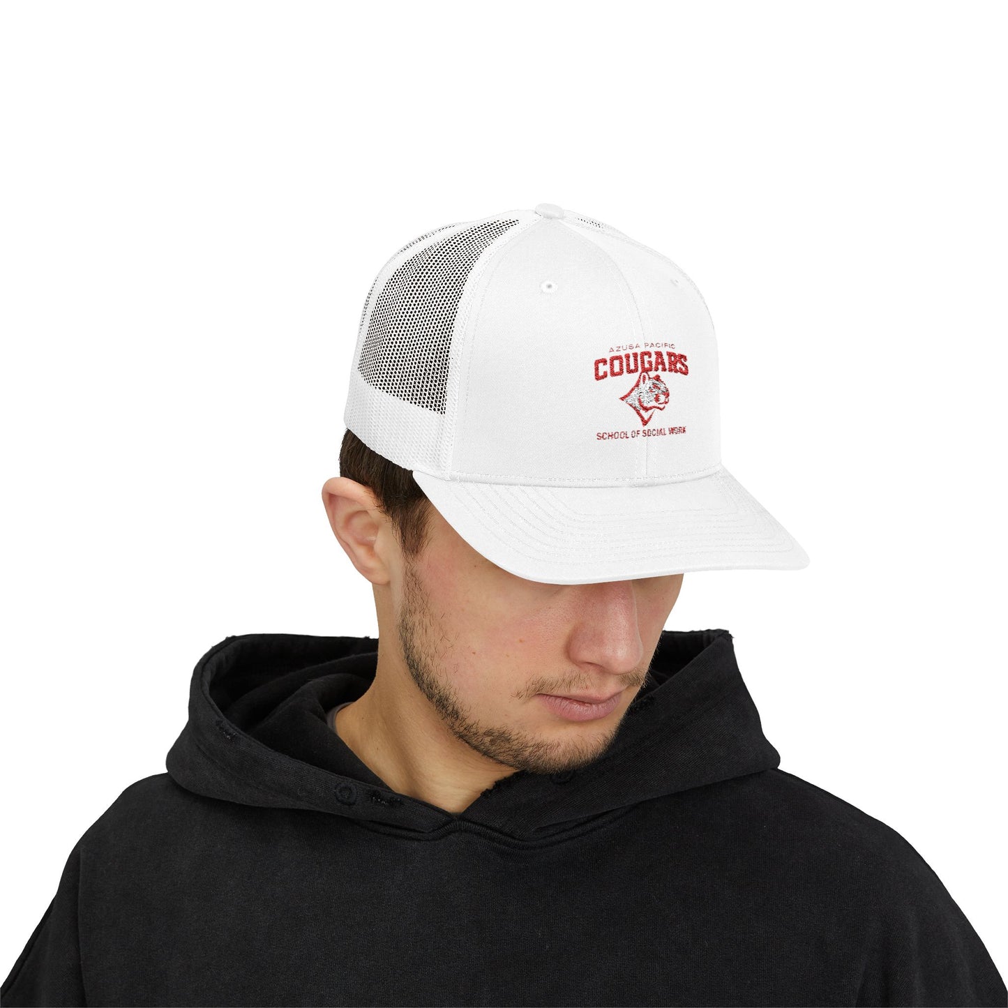 Azusa Pacific University-  School of Social Work Snapback Trucker Cap - College Spirit Hat