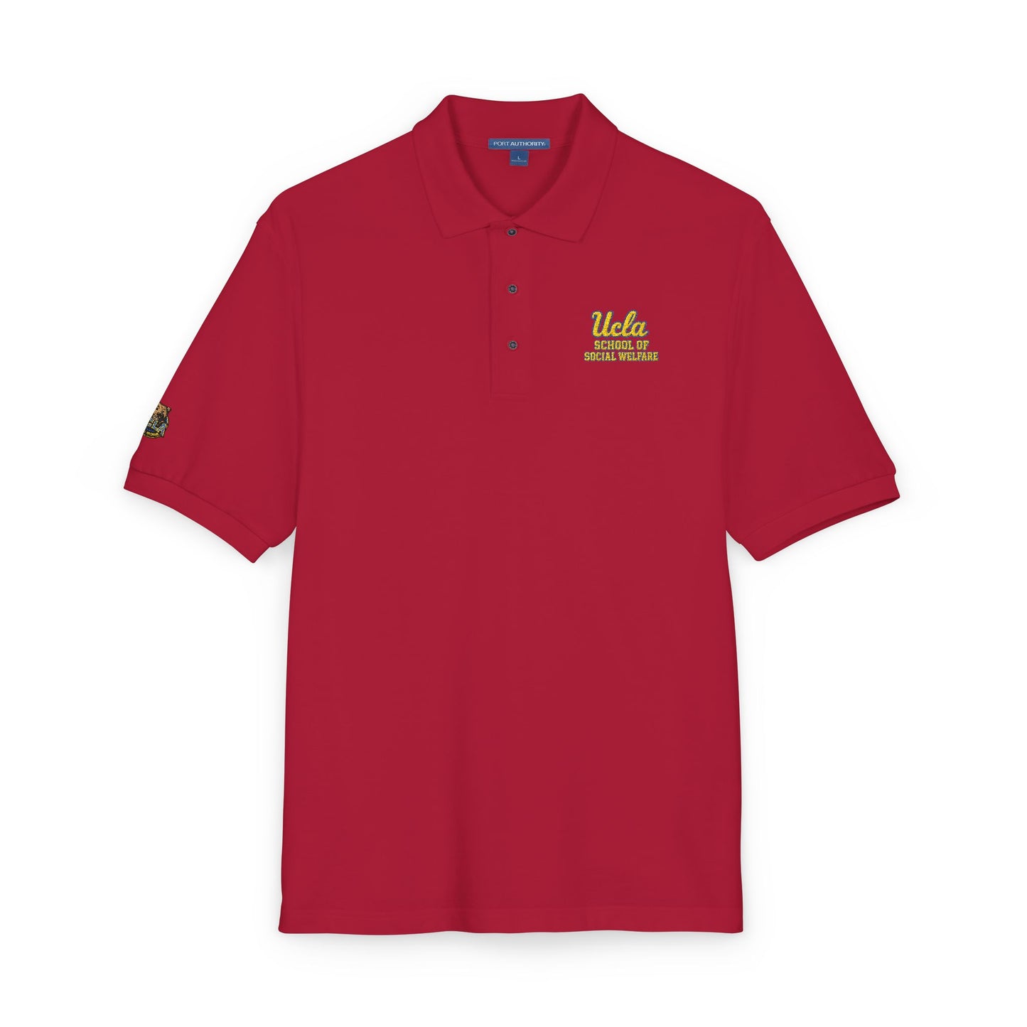 UCLA School of Social Welfare-Unisex Polo Shirt (Embroidery)