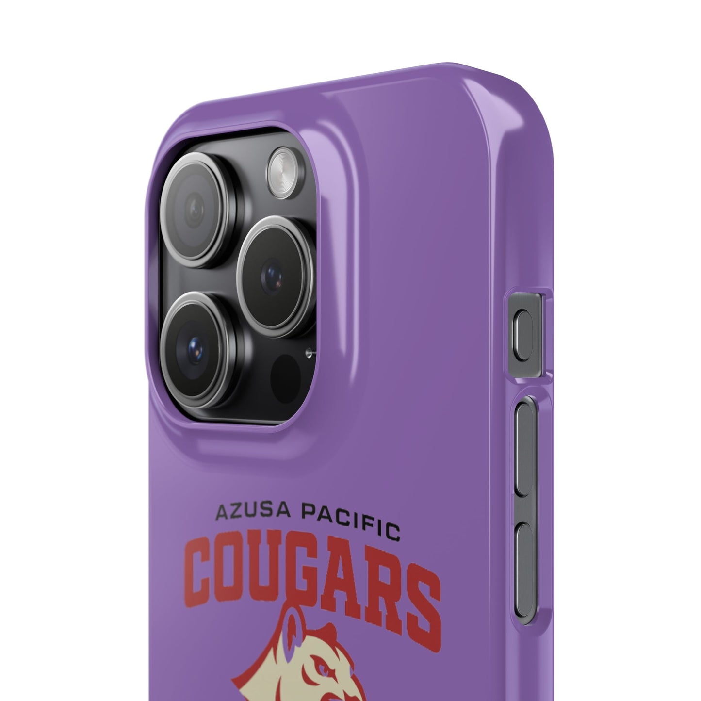 Azuza Pacific University - Slim I-Phone Case - School of Social Work (Light Purple)