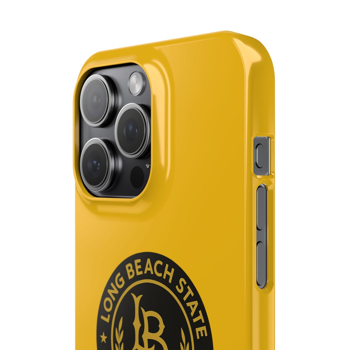 Long Beach State University - Slim I-Phone Case - School of Social Work (Yellow)