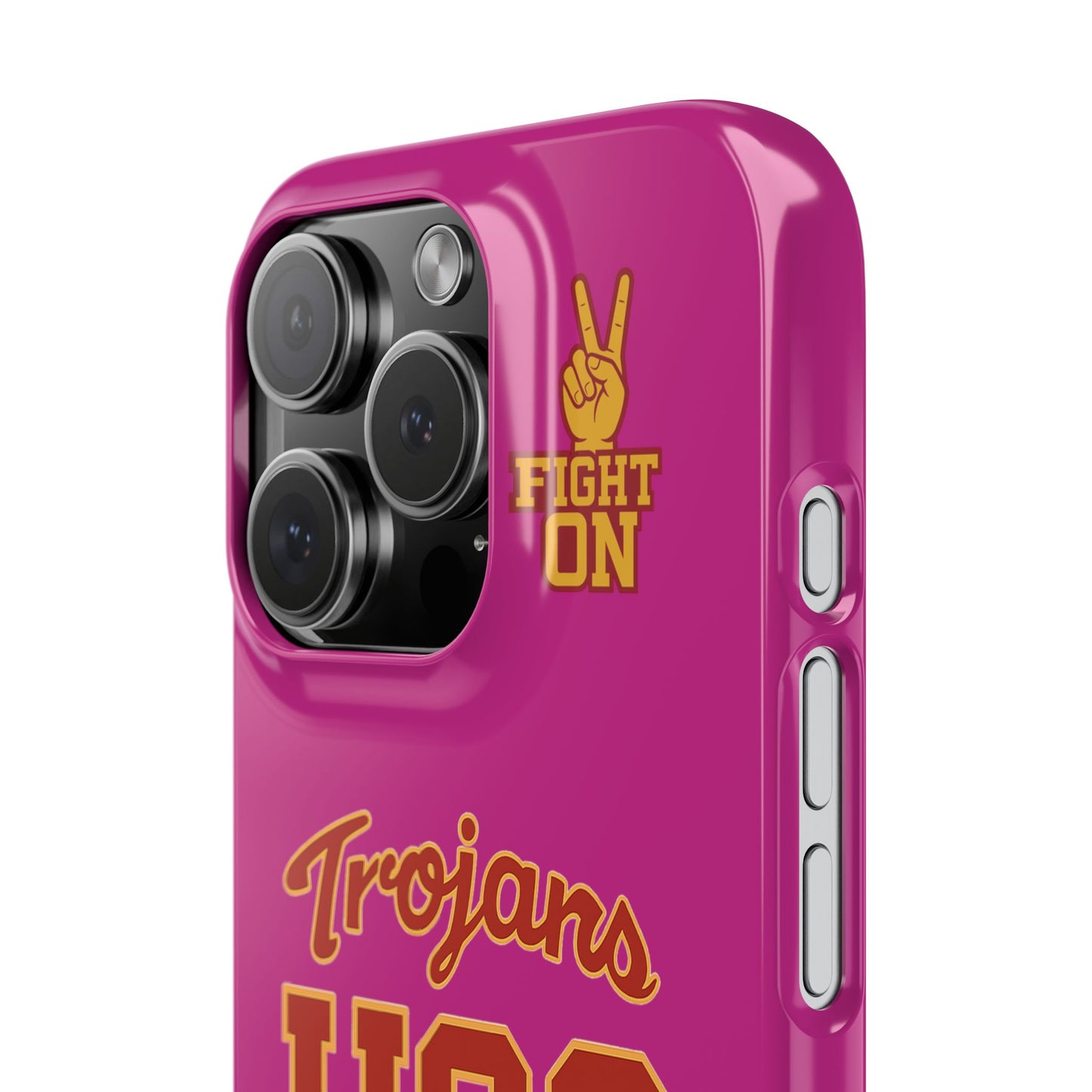 USC Trojans Slim I-Phone Case - School of Social Work (Pink)