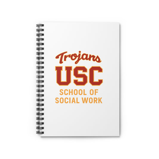 USC Trojans Social Work Spiral Notebook - Perfect for Students & Professionals