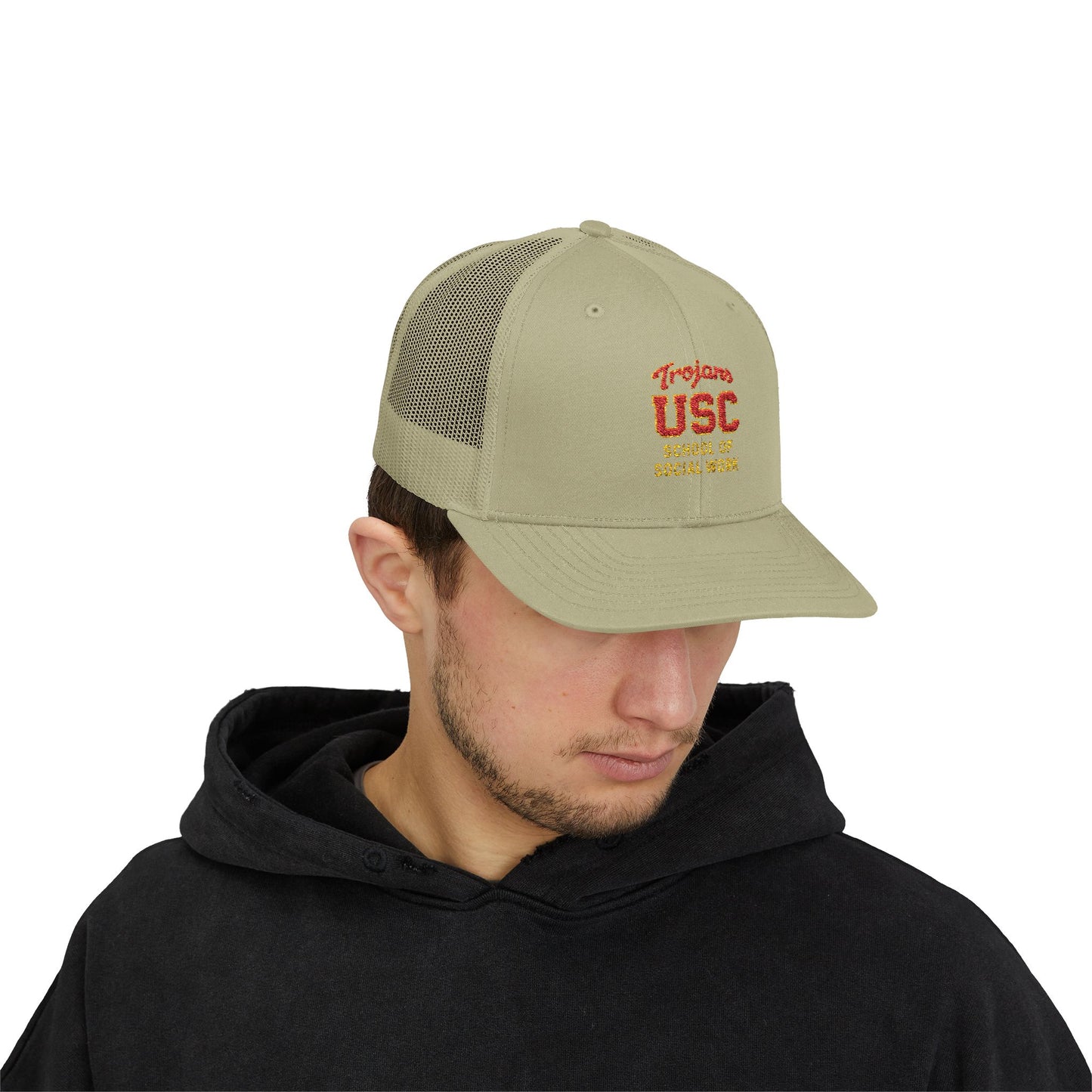 USC School of Social Work Snapback Trucker Cap - College Spirit Hat