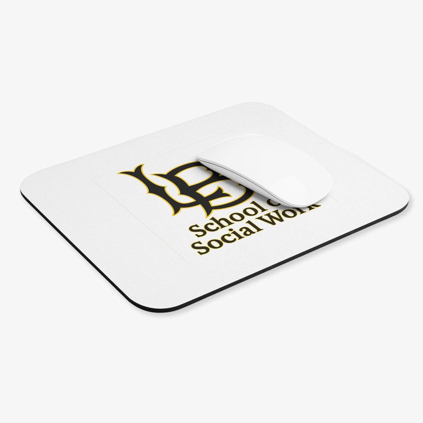 Cal State Long Beach School of Social Work Mouse Pad — Rectangle Desk Mat for Students & Professionals (University Collection)
