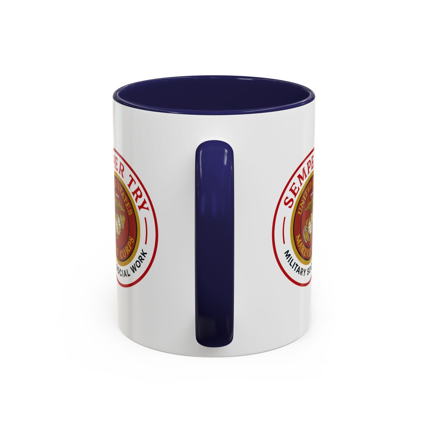 Copy of Military Social Work -Empowering Coffee Mug - "Semper Try" - Perfect Gift for Advocates and Supporters