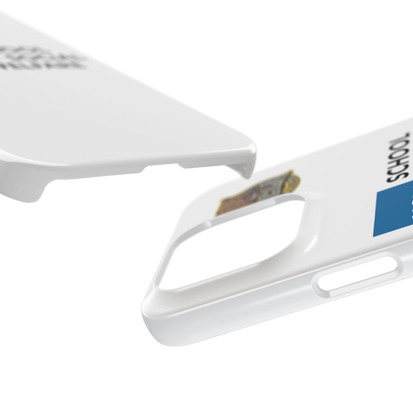 UCLA Slim I-Phone Case - School of Social Welfare (White)