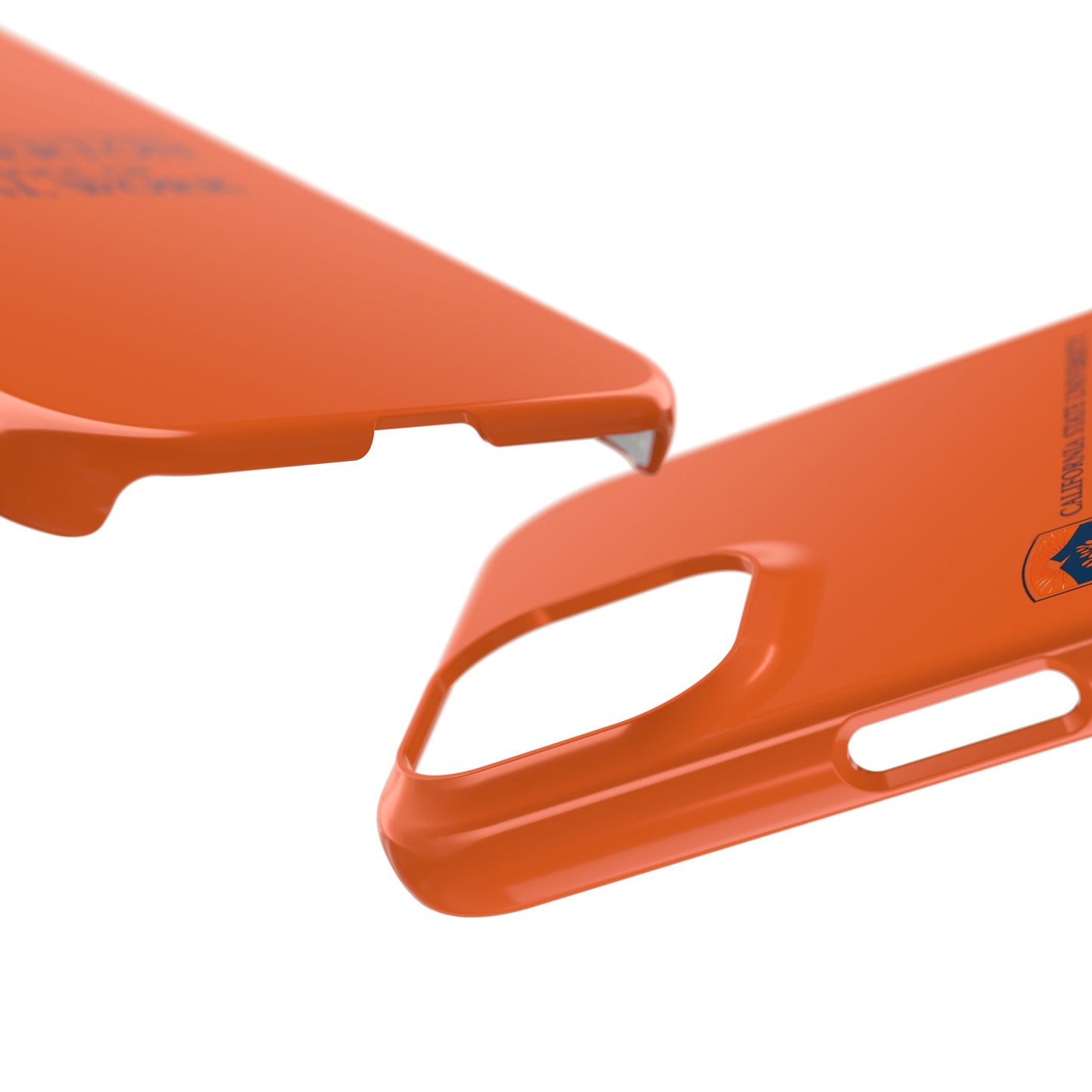 Cal State Fullerton University - Slim I-Phone Case - School of Social Work (Orange)