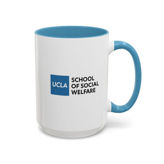 UCLA School of Social Welfare Accent Coffee Mug - 15oz - Social Work