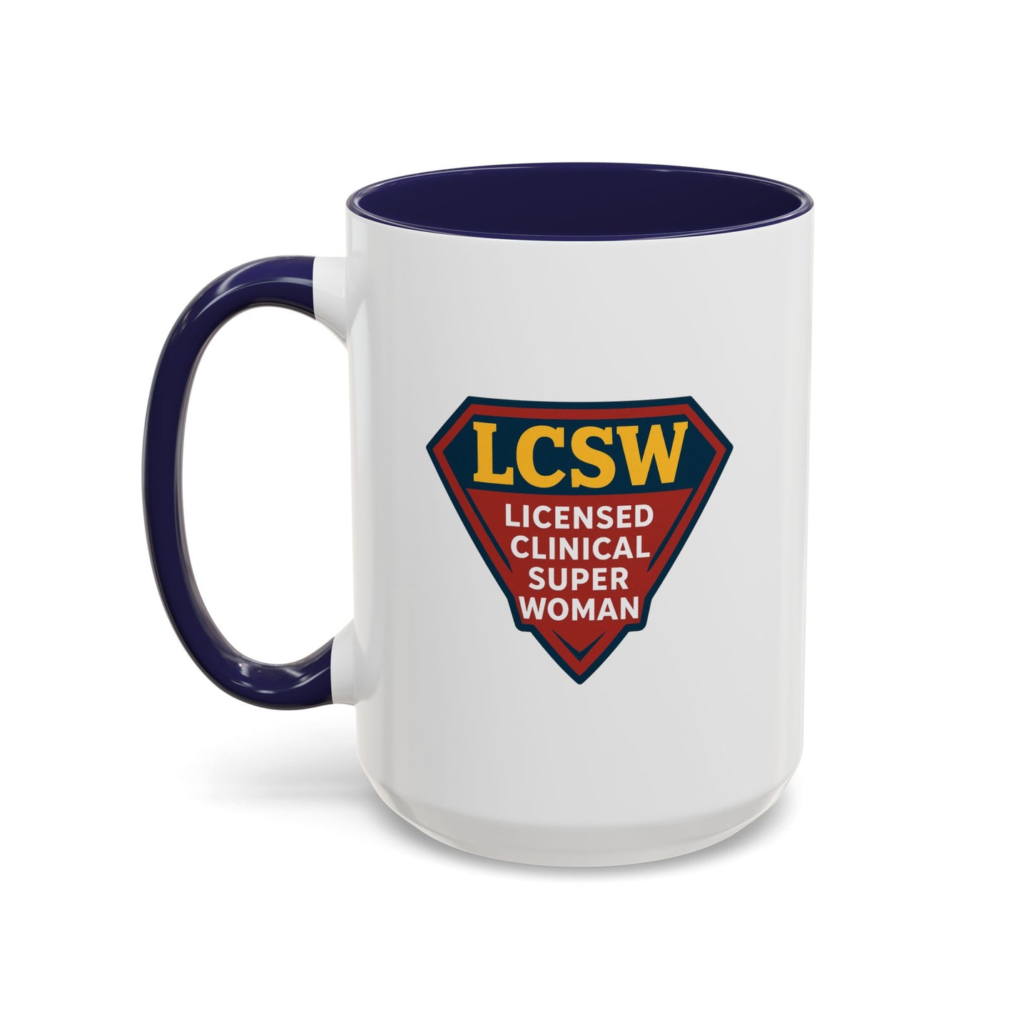 LCSW & School Social Worker Coffee Mug – Fueled by Coffee & Chaos (Various Colors)