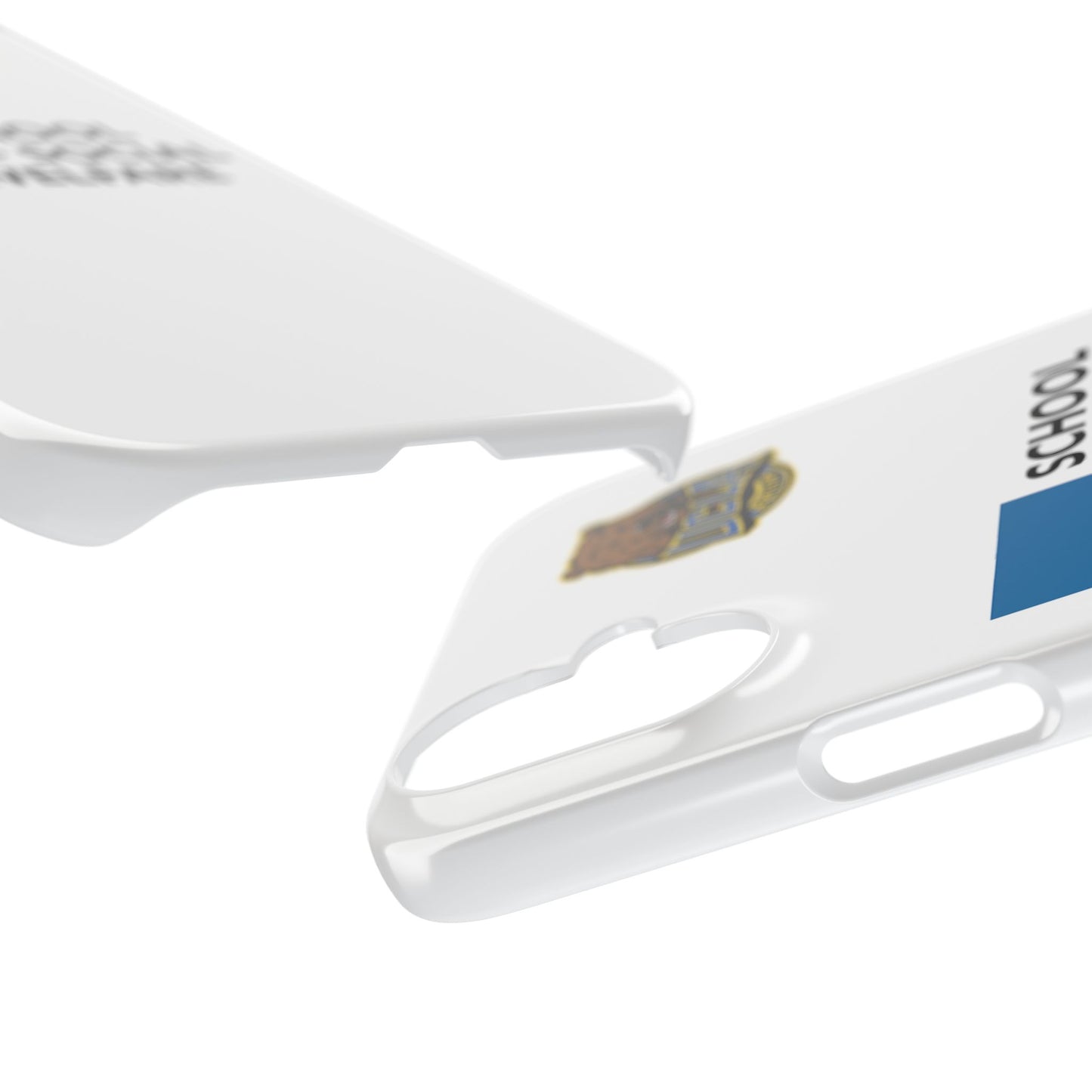 UCLA Slim I-Phone Case - School of Social Welfare (White)