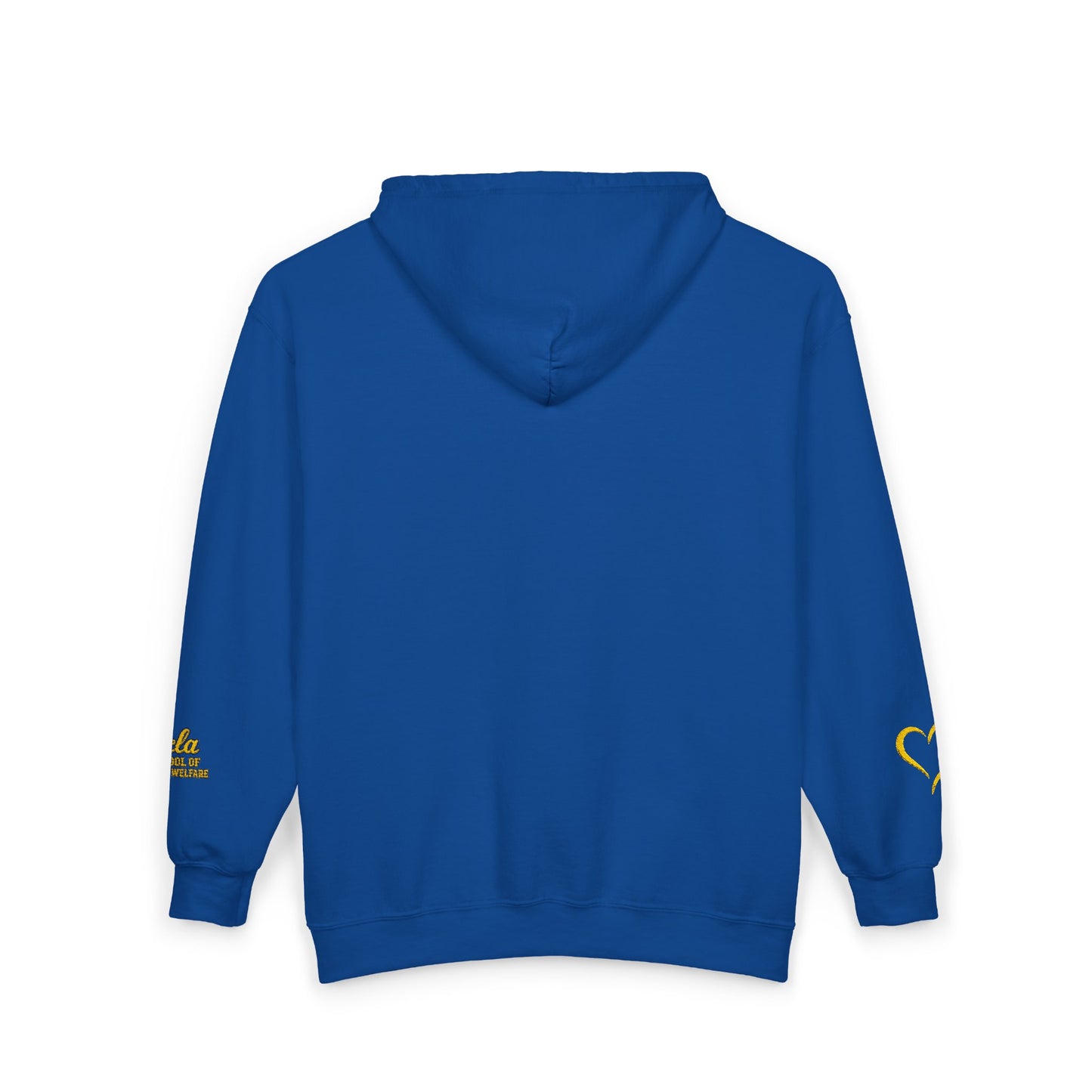 UCLA School of Social Welfare -Unisex Heavy Blend™ Full Zip Hooded Sweatshirt - Ultimate Comfort for Fans