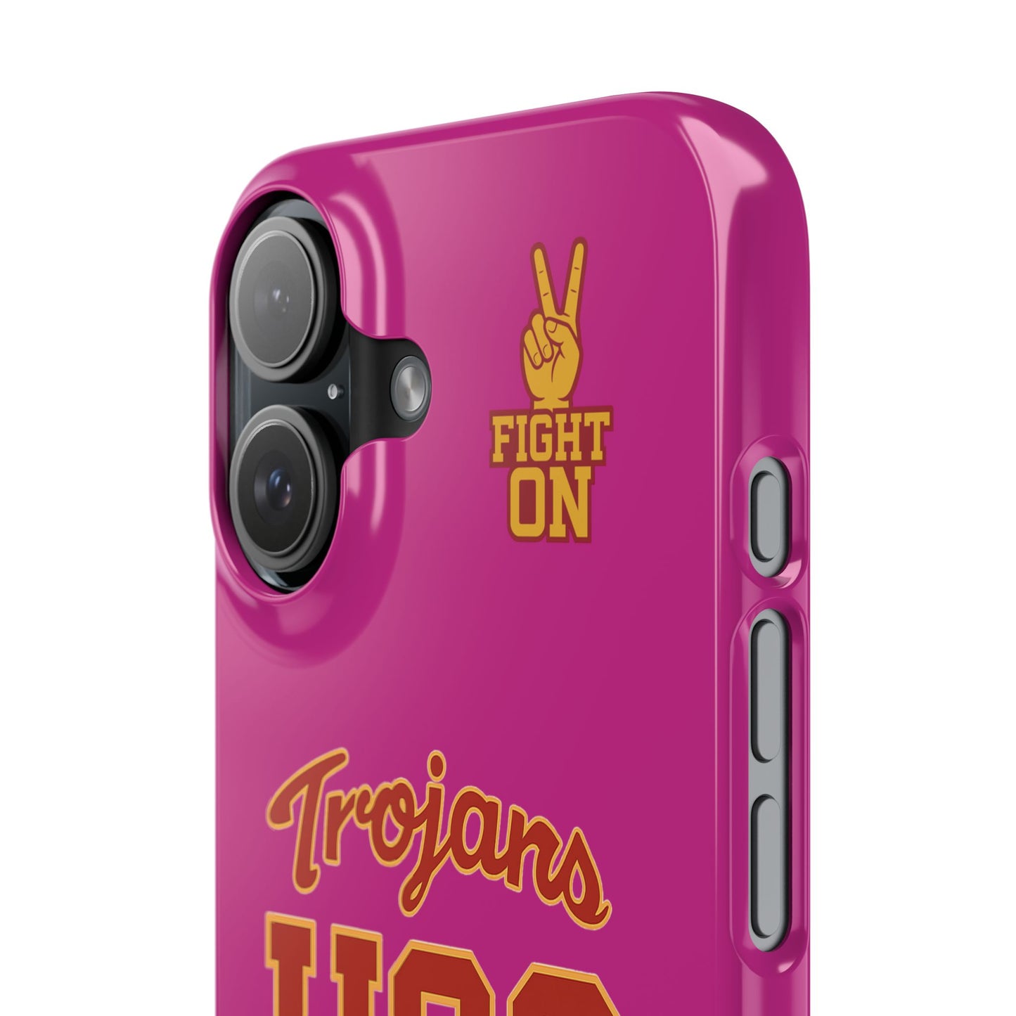 USC Trojans Slim I-Phone Case - School of Social Work (Pink)