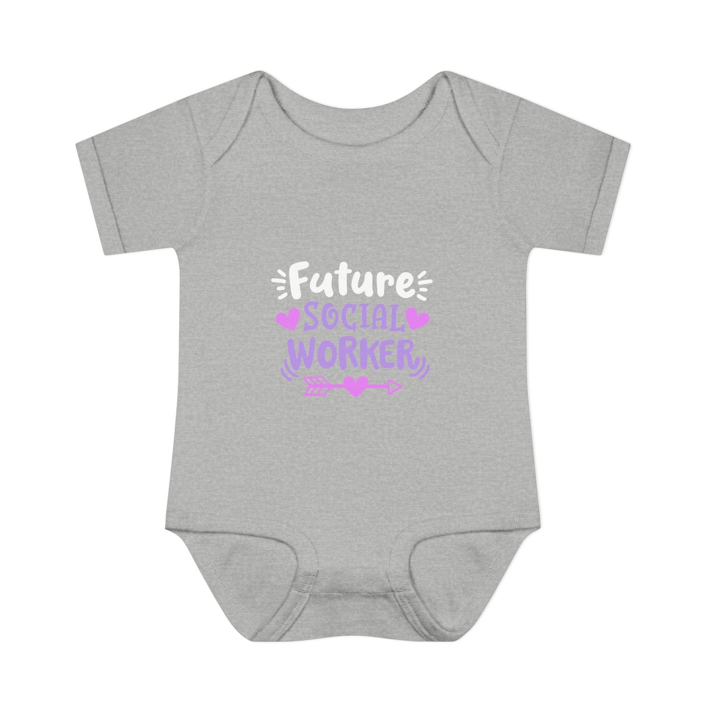 Infant Bodysuit — "Future Social Worker" Cute Baby Onesie