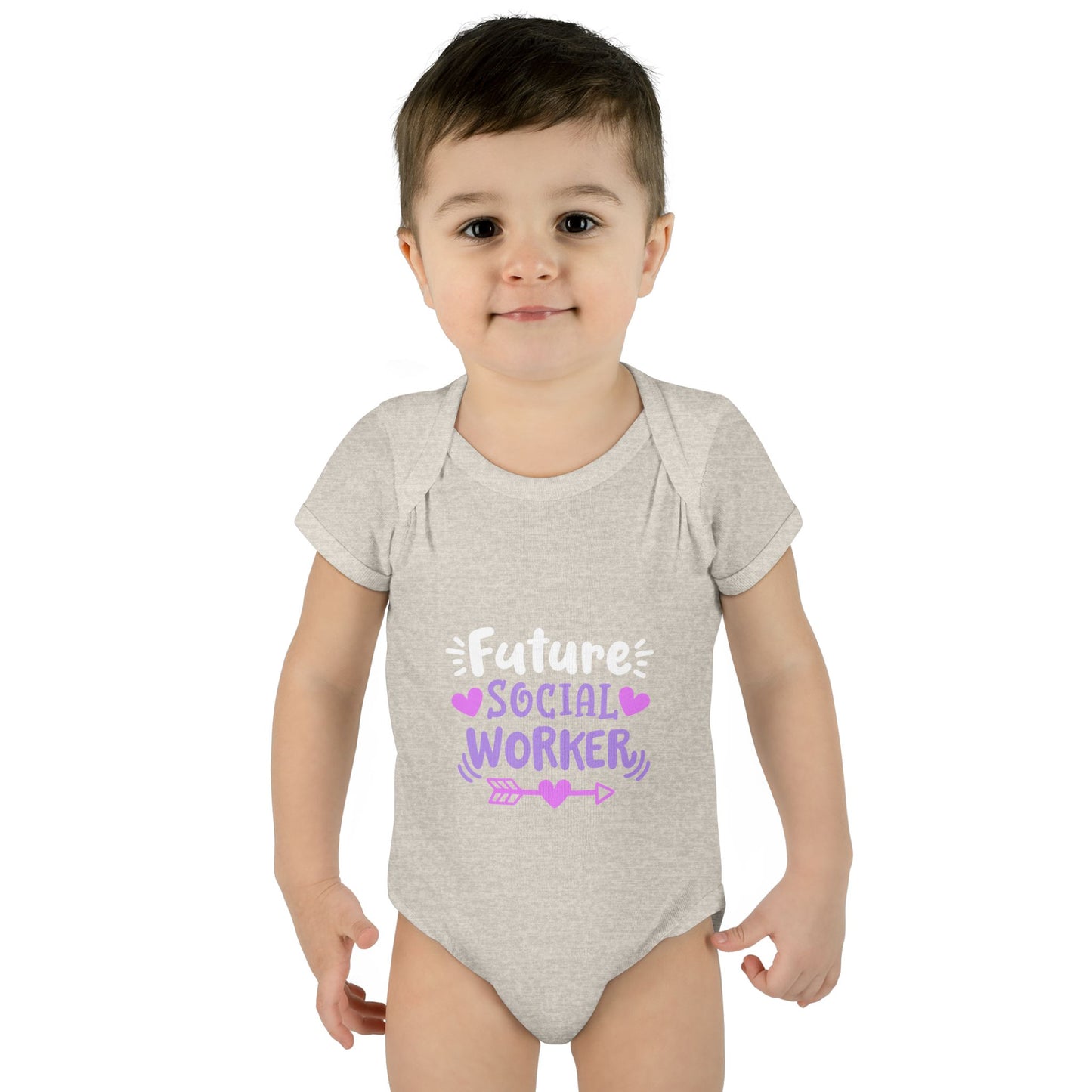 Infant Bodysuit — "Future Social Worker" Cute Baby Onesie
