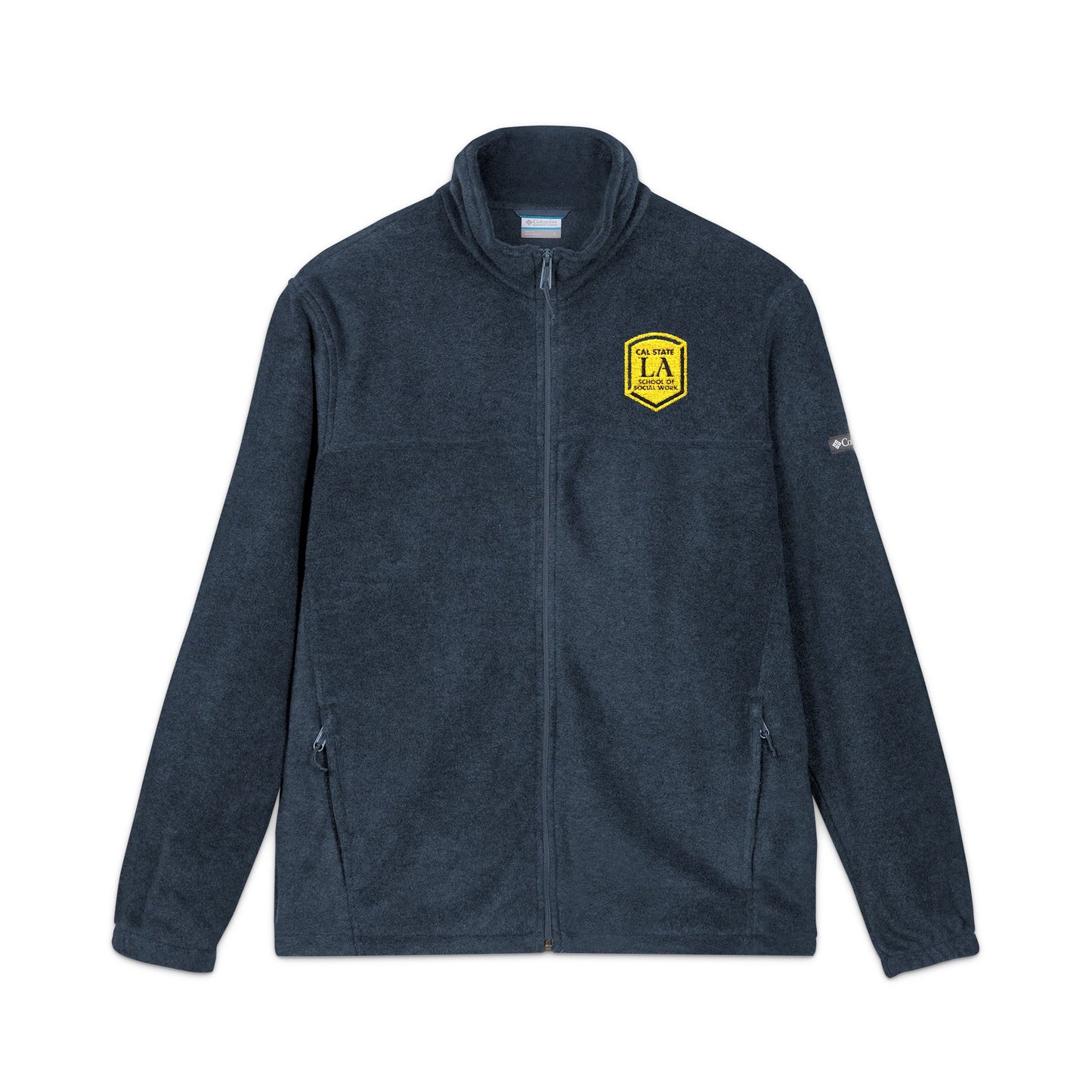 Cal State LA- School of Social Work -Embroidered Unisex Columbia Fleece Jacket - Cozy & Stylish Outdoor Wear