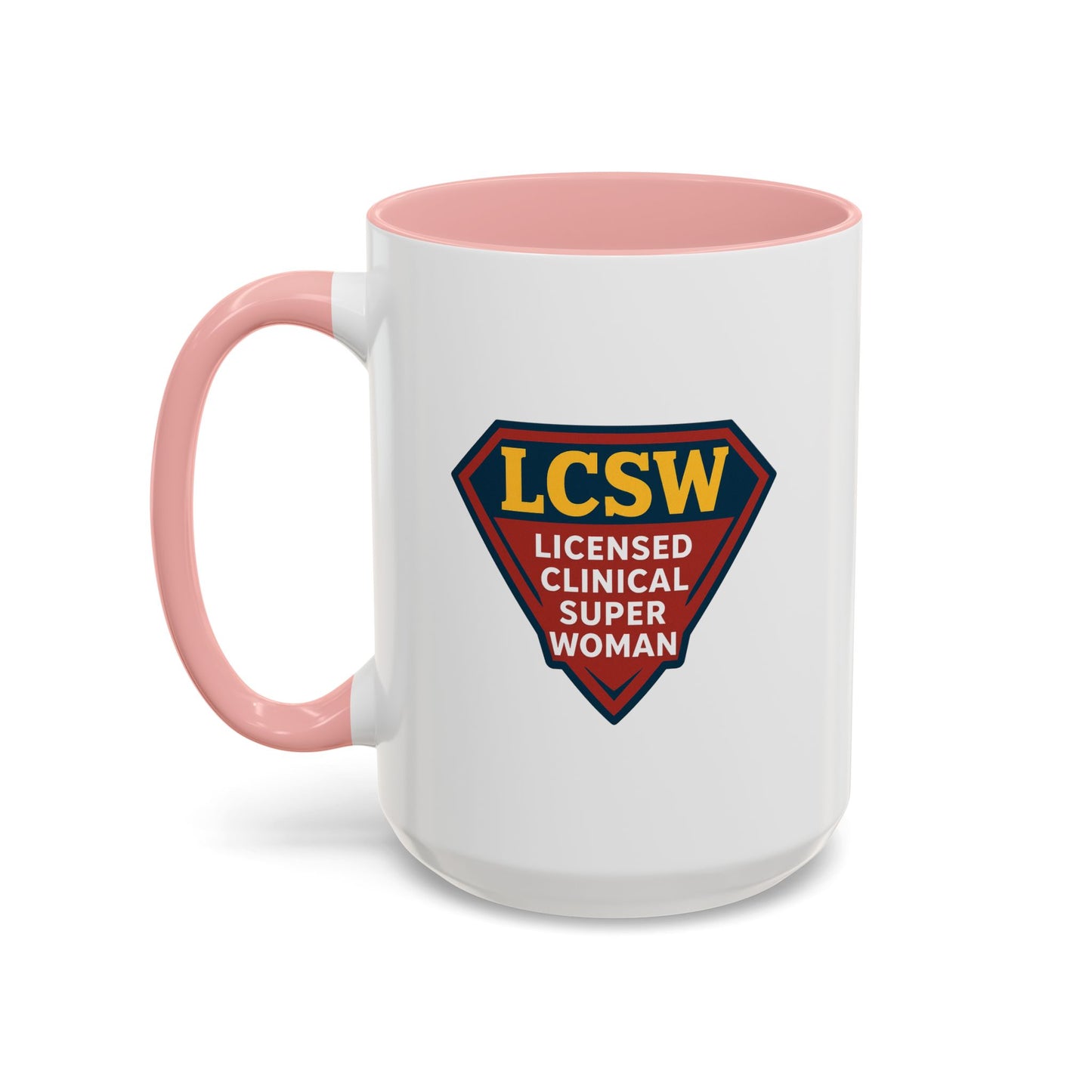 LCSW & School Social Worker Coffee Mug – Fueled by Coffee & Chaos (Various Colors)