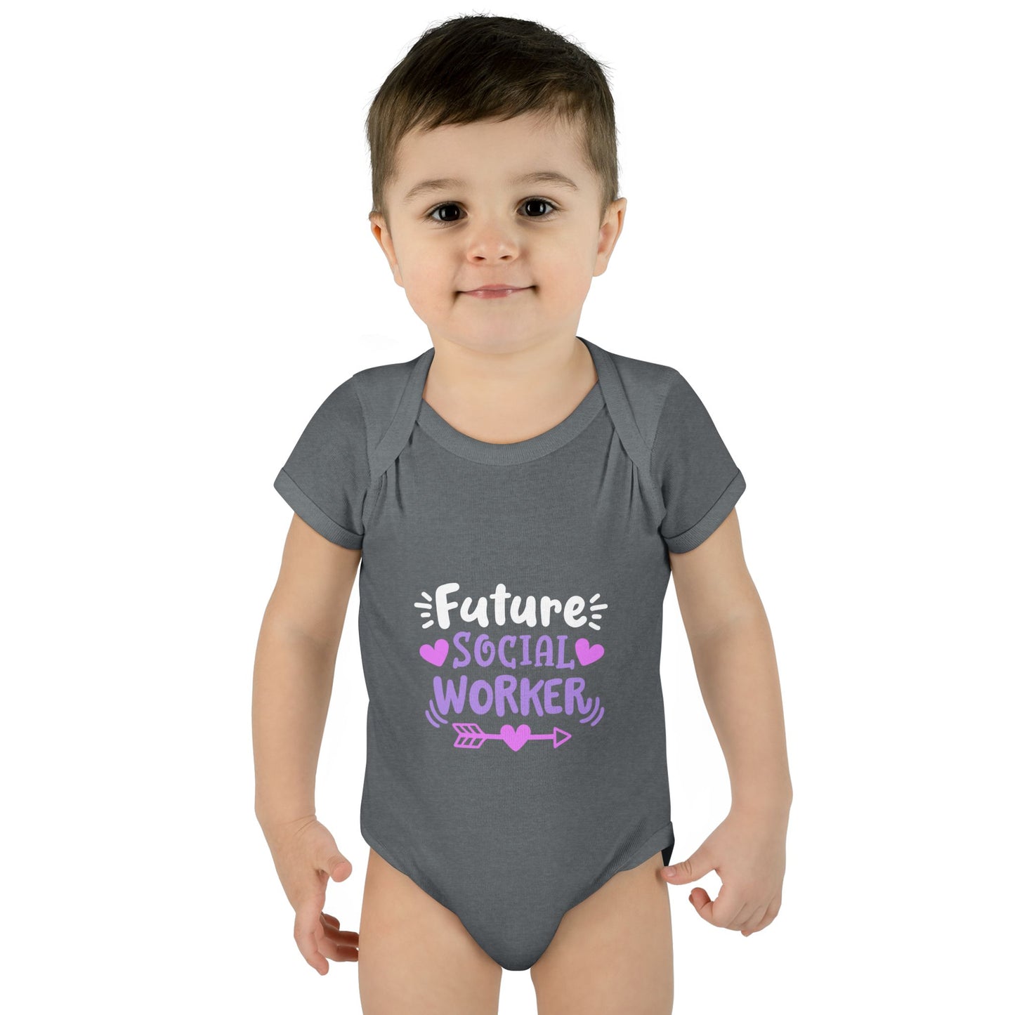 Infant Bodysuit — "Future Social Worker" Cute Baby Onesie