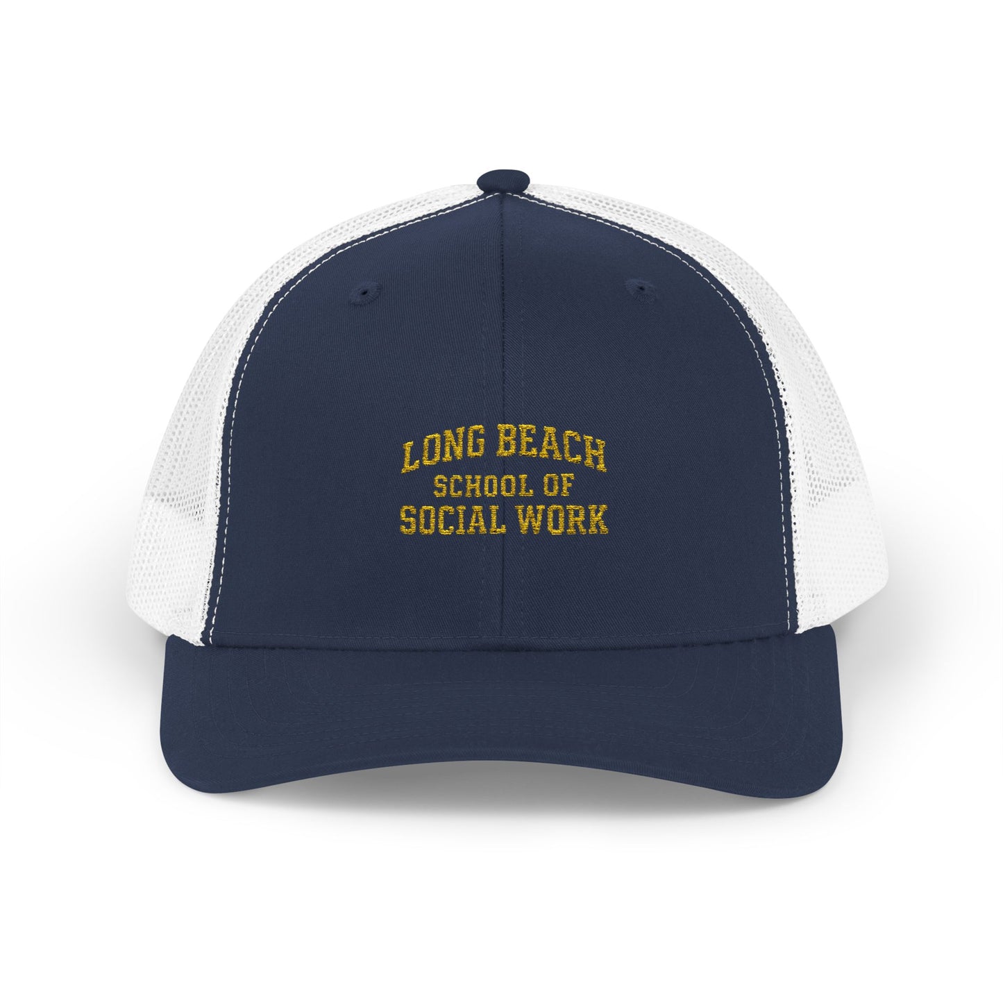Cal State Long Beach- School of Social Work Snapback Trucker Cap - College Spirit Hat