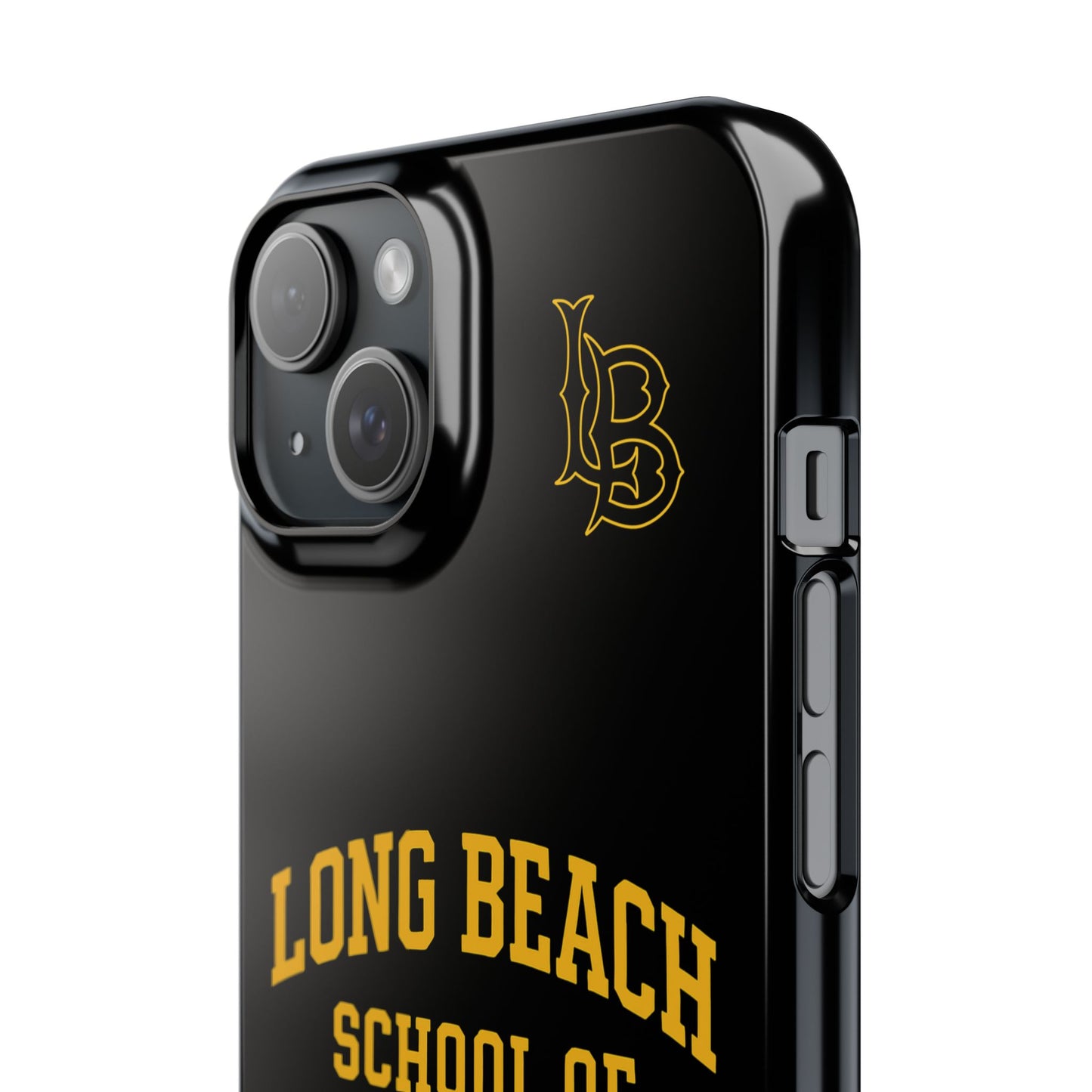 Long Beach State University - Slim I-Phone Case - School of Social Work (Black)