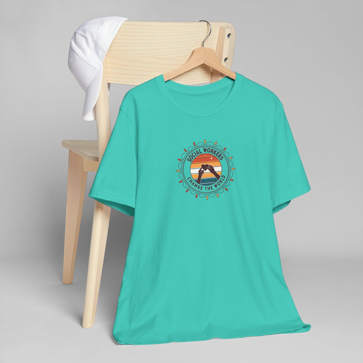 T-Shirt — Soul Worker Retro Sunset Graphic (Find Your Way) - Social Worker