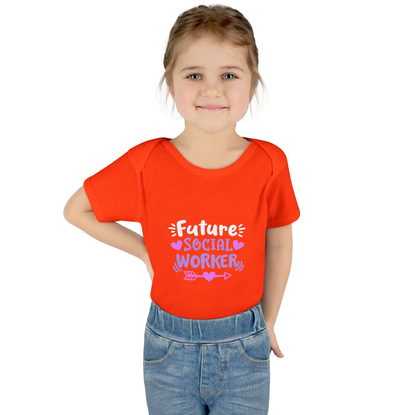 Infant Bodysuit — "Future Social Worker" Cute Baby Onesie
