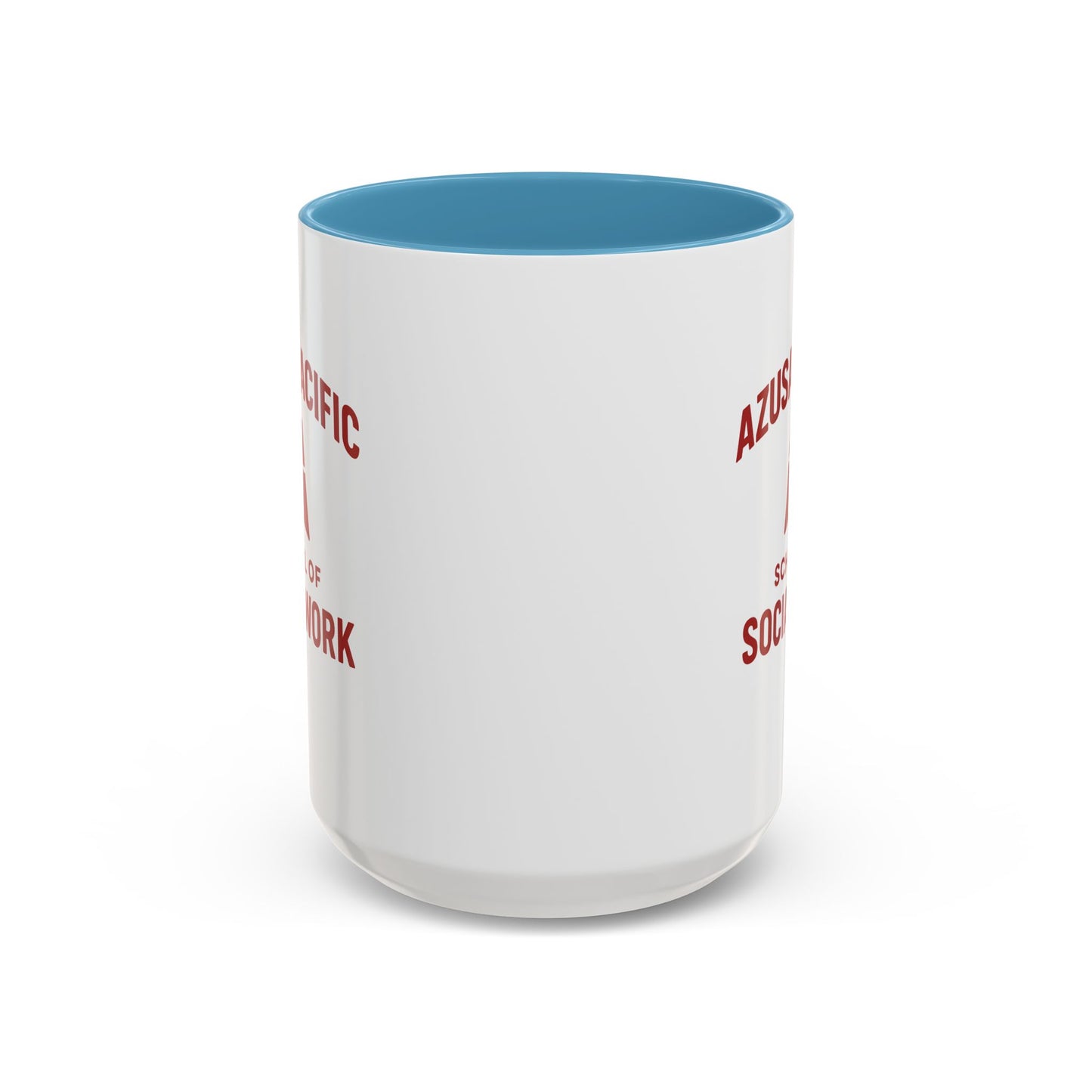 Azusa Pacific University - School of Social Work -Accent Mug - 15oz