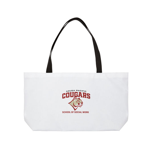 Azuza Pacific University -  School of Social Work- Weekender Tote Bag
