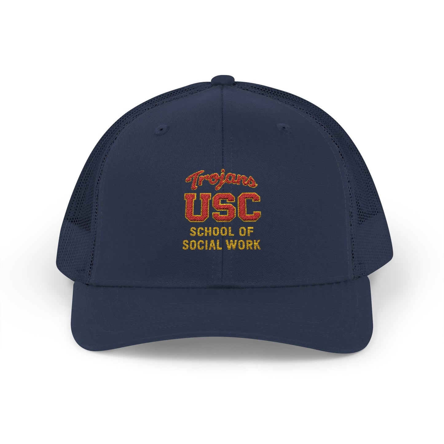 USC School of Social Work Snapback Trucker Cap - College Spirit Hat