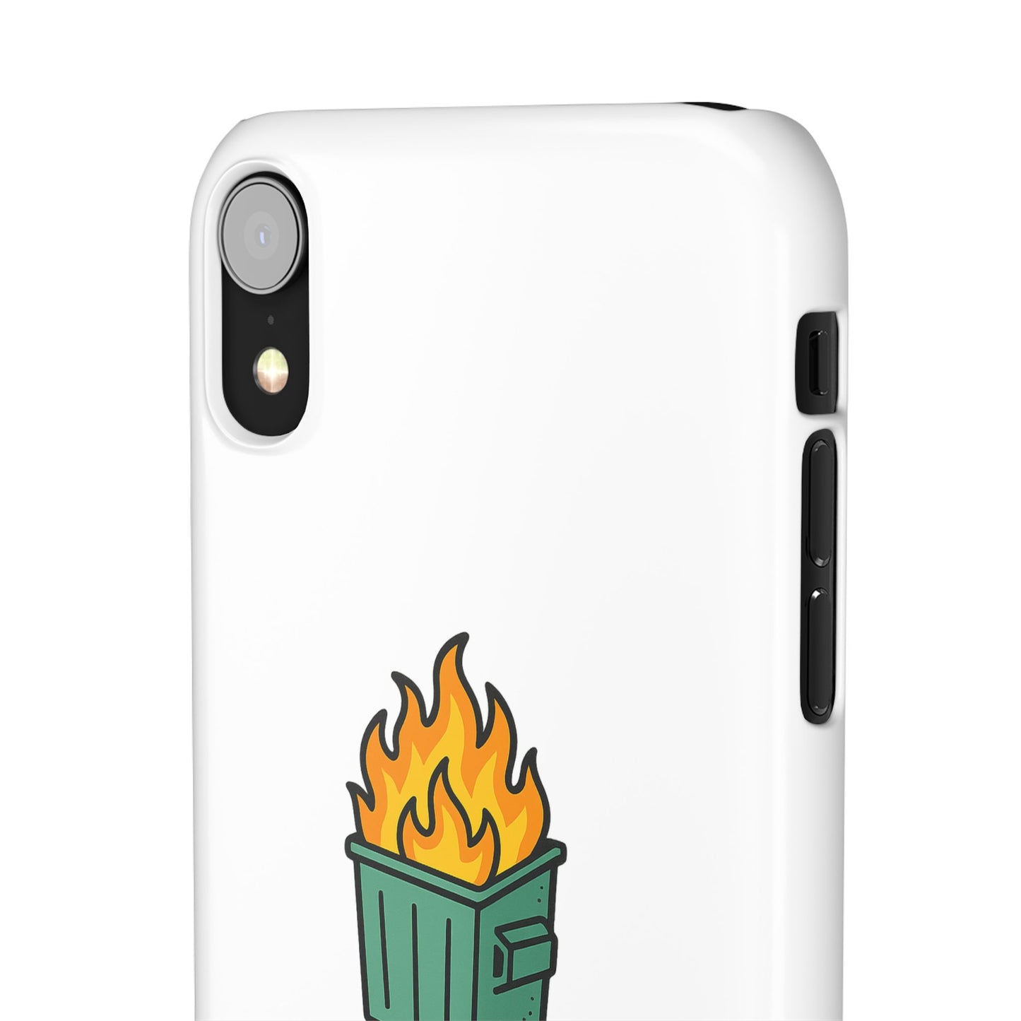 Phone Case — "I'm Fine, It's Fine" Dumpster Fire Design