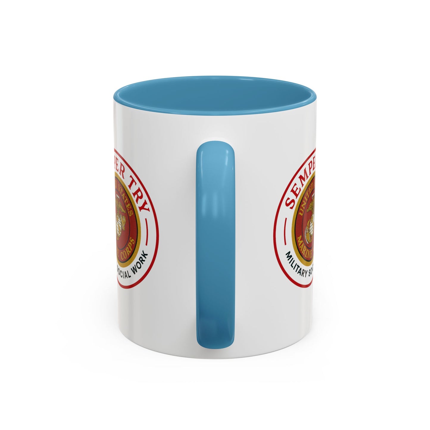 Copy of Military Social Work -Empowering Coffee Mug - "Semper Try" - Perfect Gift for Advocates and Supporters