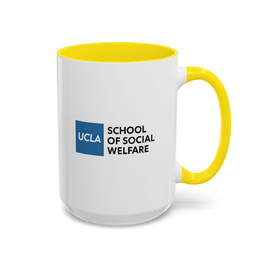 UCLA School of Social Welfare Accent Coffee Mug - 15oz - Social Work
