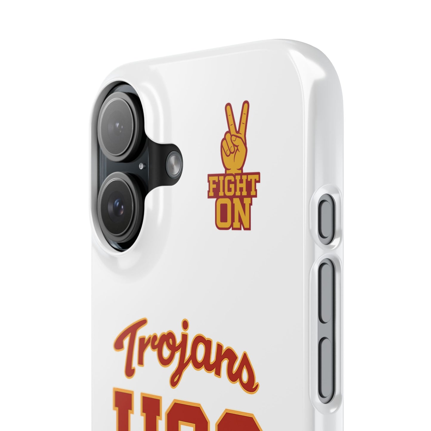USC Trojans Slim I-Phone Case - School of Social Work (White)