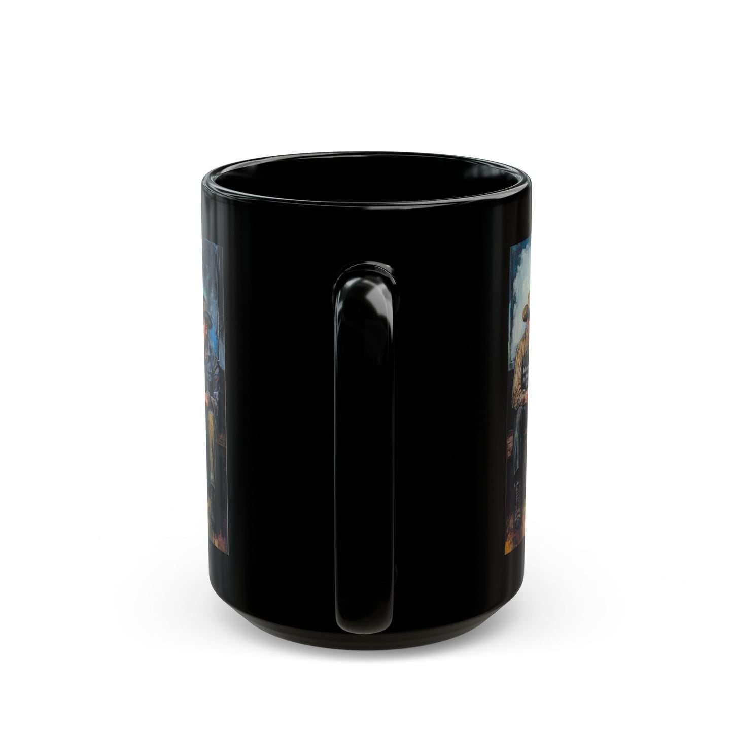 Tough Guys Have Feelings Too- Black Mug (15oz) - Social Work