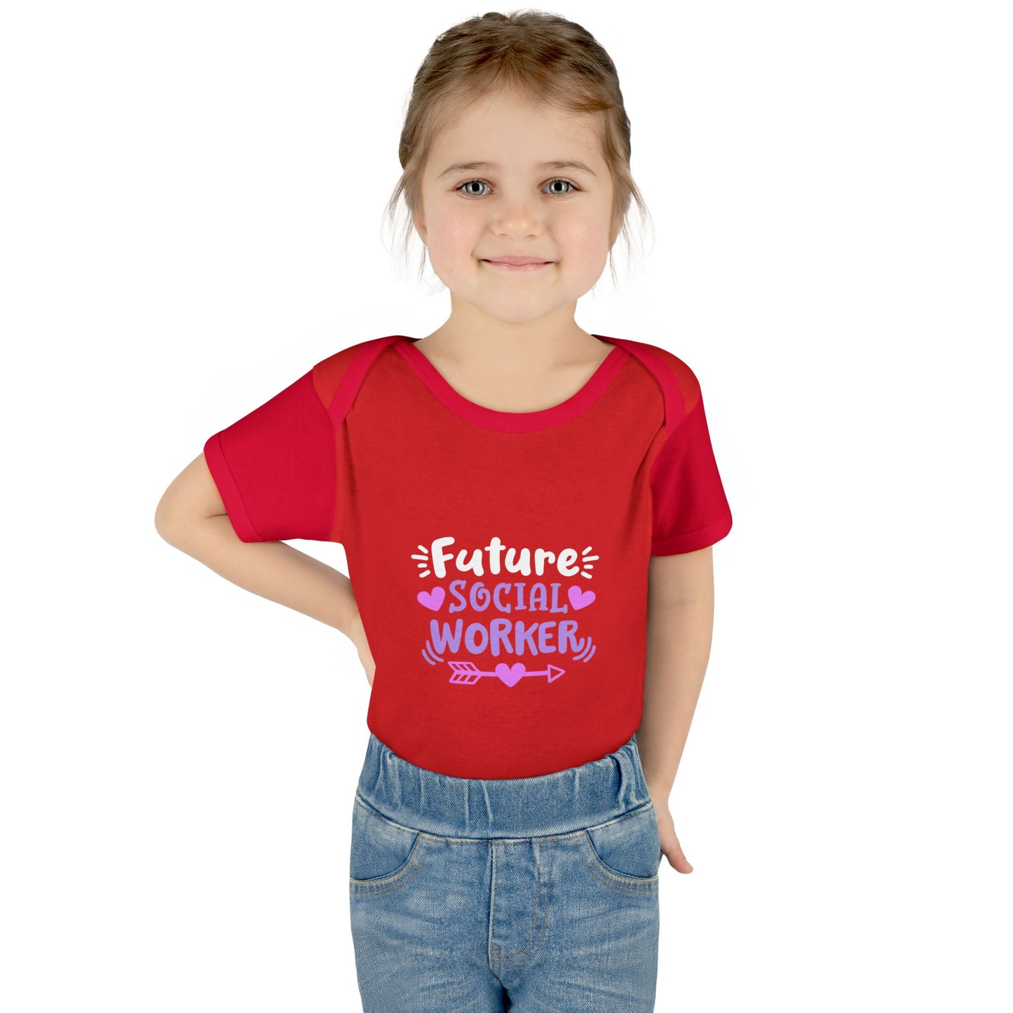 Infant Bodysuit — "Future Social Worker" Cute Baby Onesie