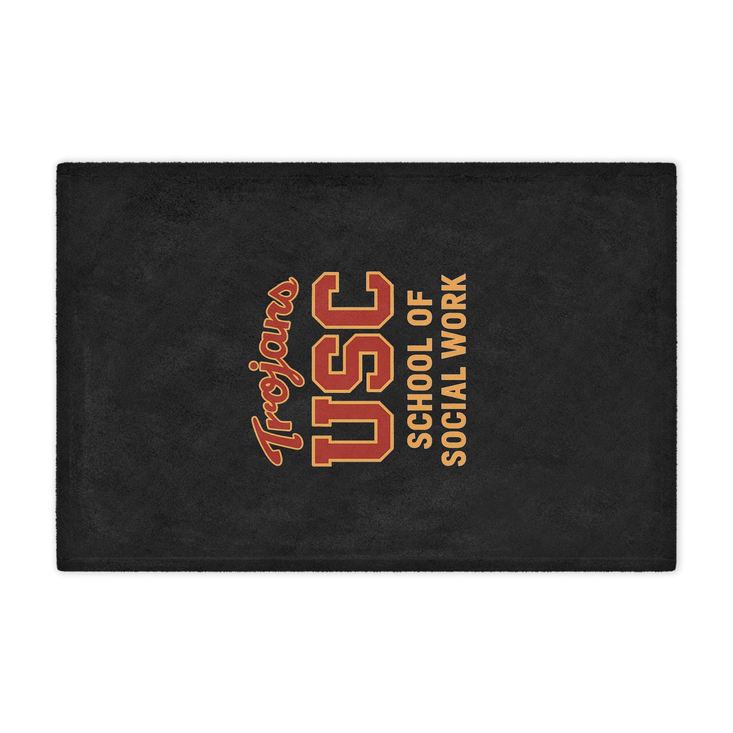 USC - School of Social Work Mini Blanket - Great for your office chair or your couch at home!