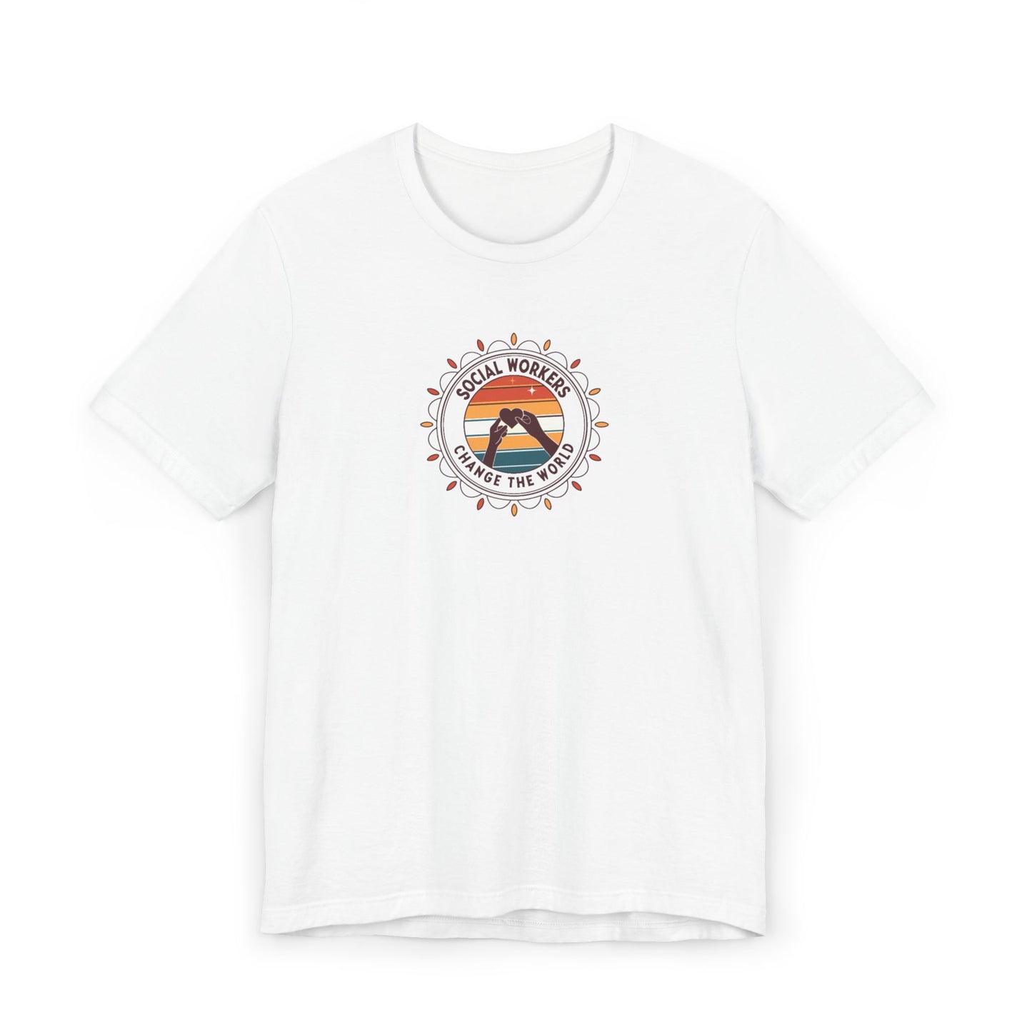 T-Shirt — Soul Worker Retro Sunset Graphic (Find Your Way) - Social Worker
