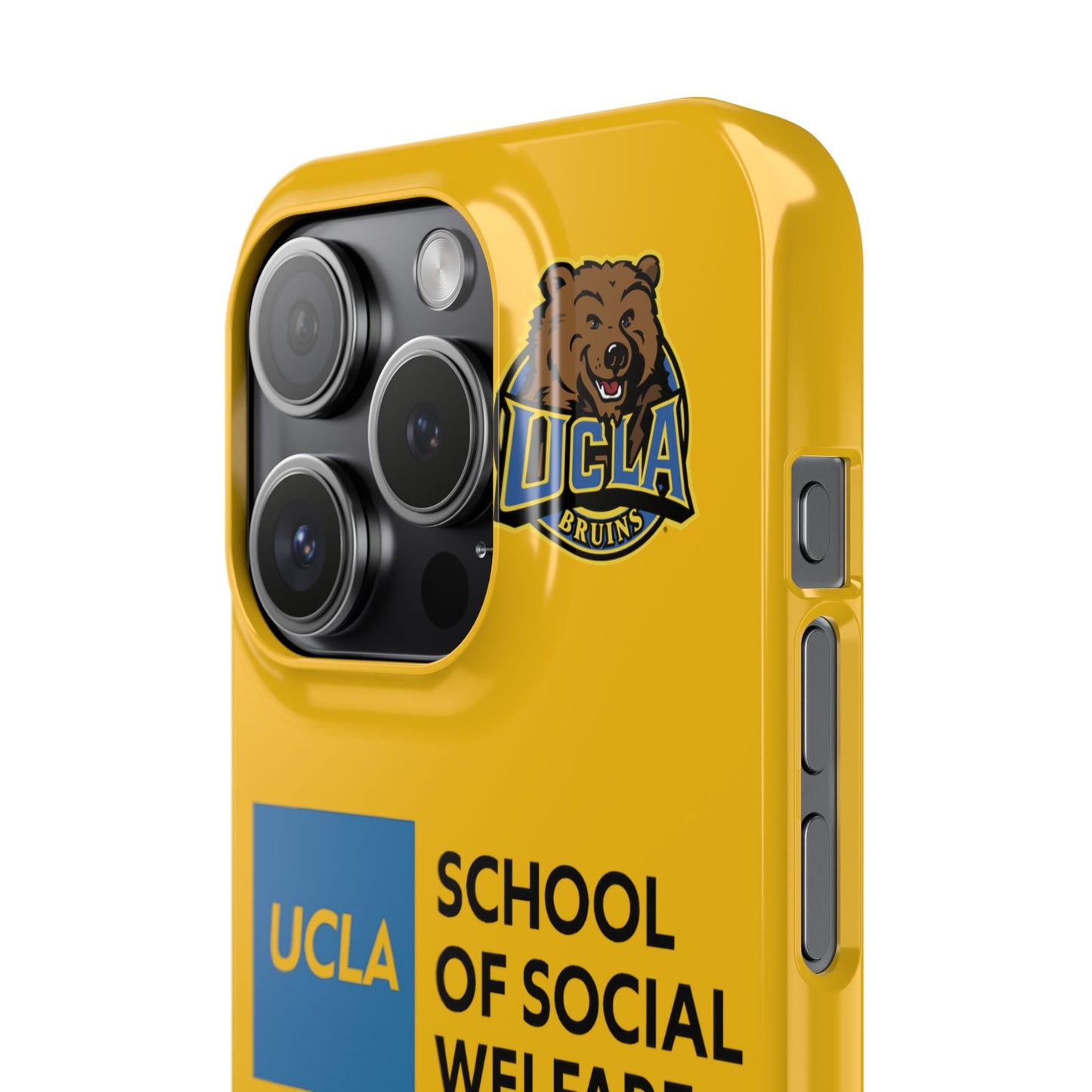 UCLA Slim I-Phone Case - School of Social Welfare (Yellow)